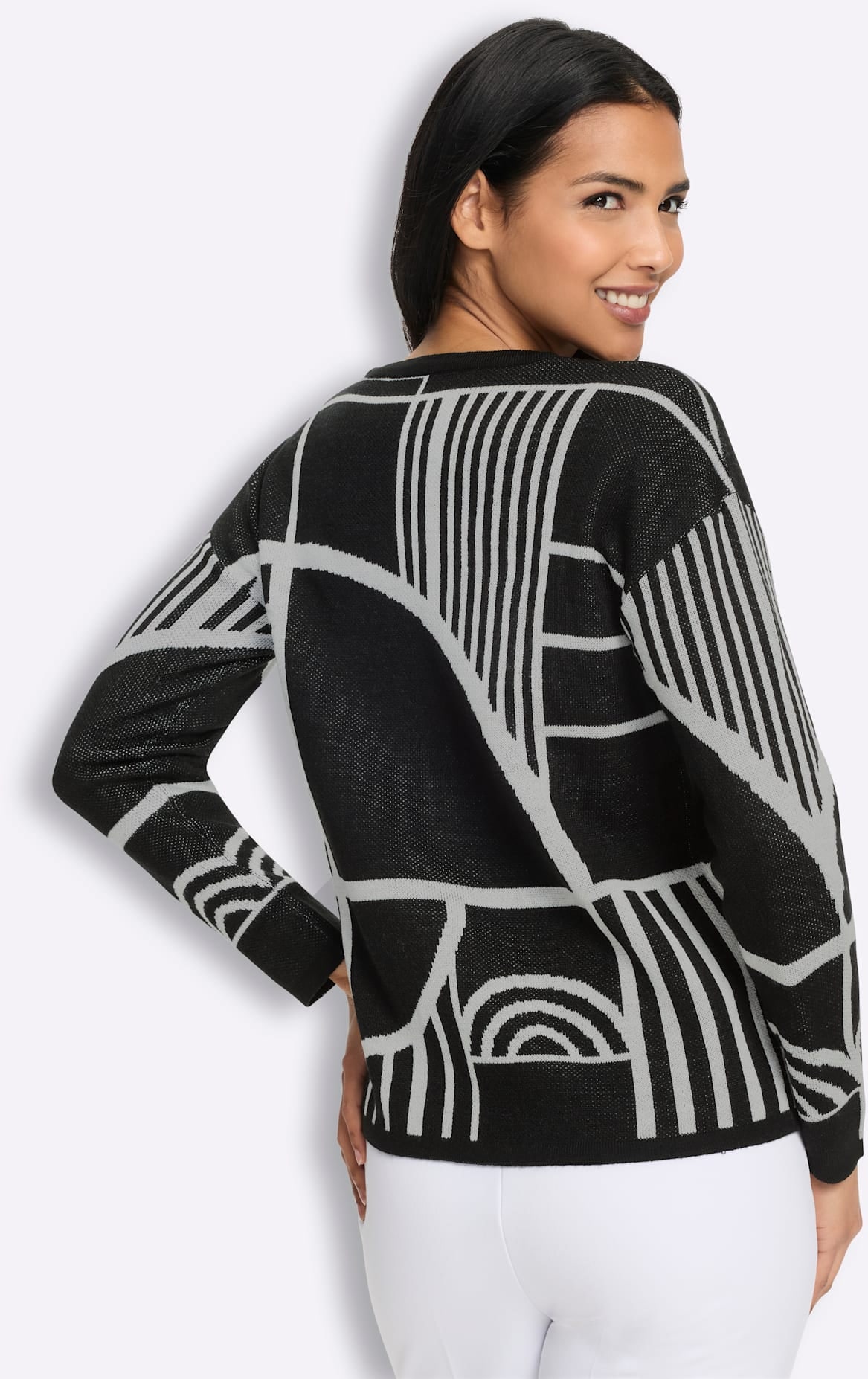 Classic Basics Jacquardpullover »Jacquard-Pullover«