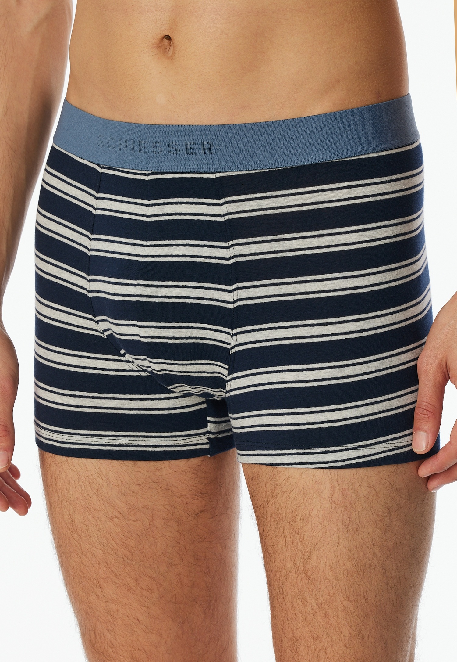 Schiesser Boxershorts »"95/5"«, (3er Pack), angenehm softer Logo-Webgummibund