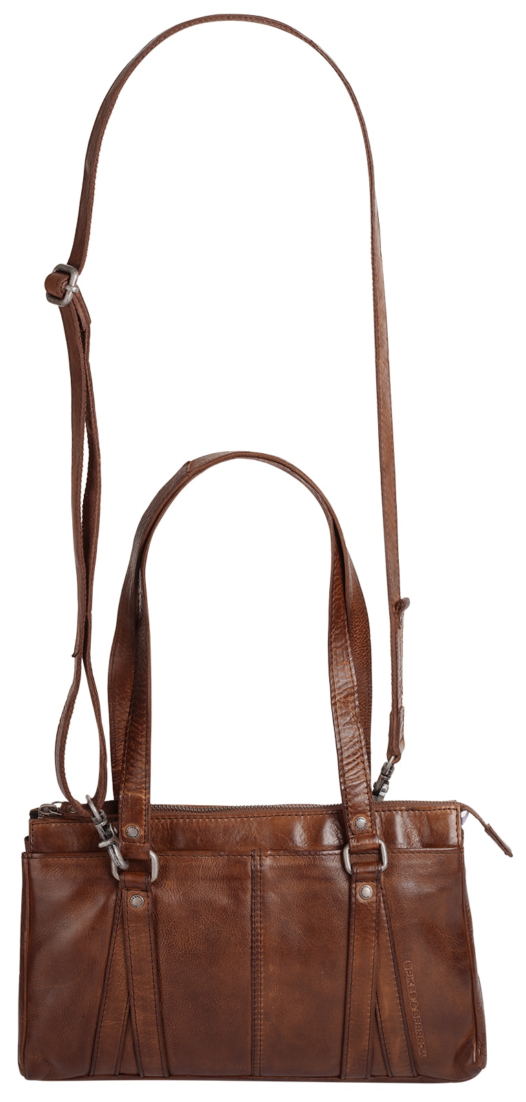 Spikes & Sparrow Henkeltasche »SPIKES & SPARROW Damen echt Leder« echt Leder