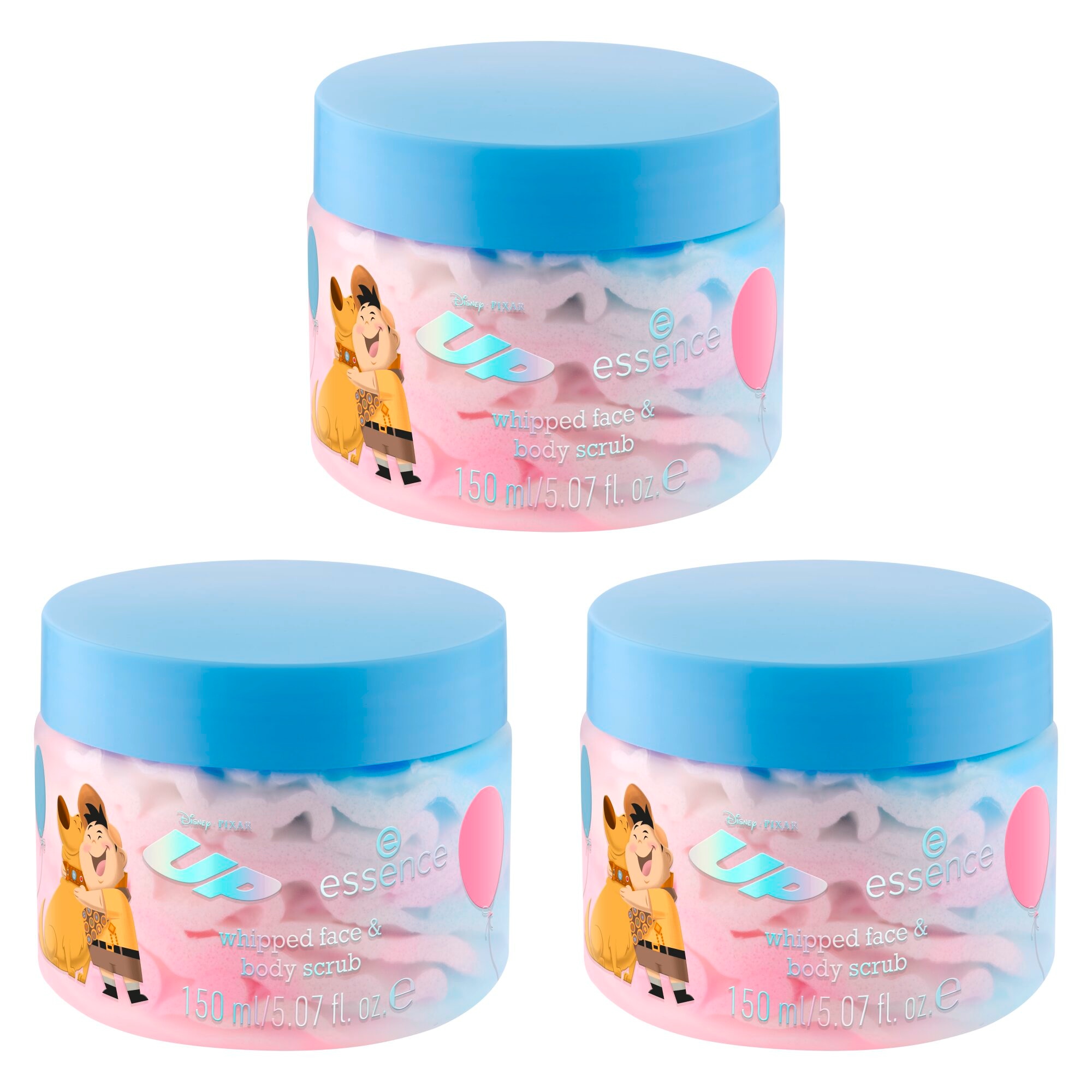 Gesichtspflege »Disney Pixar Up whipped face & body scrub«, (Set, 3 tlg.), mit...