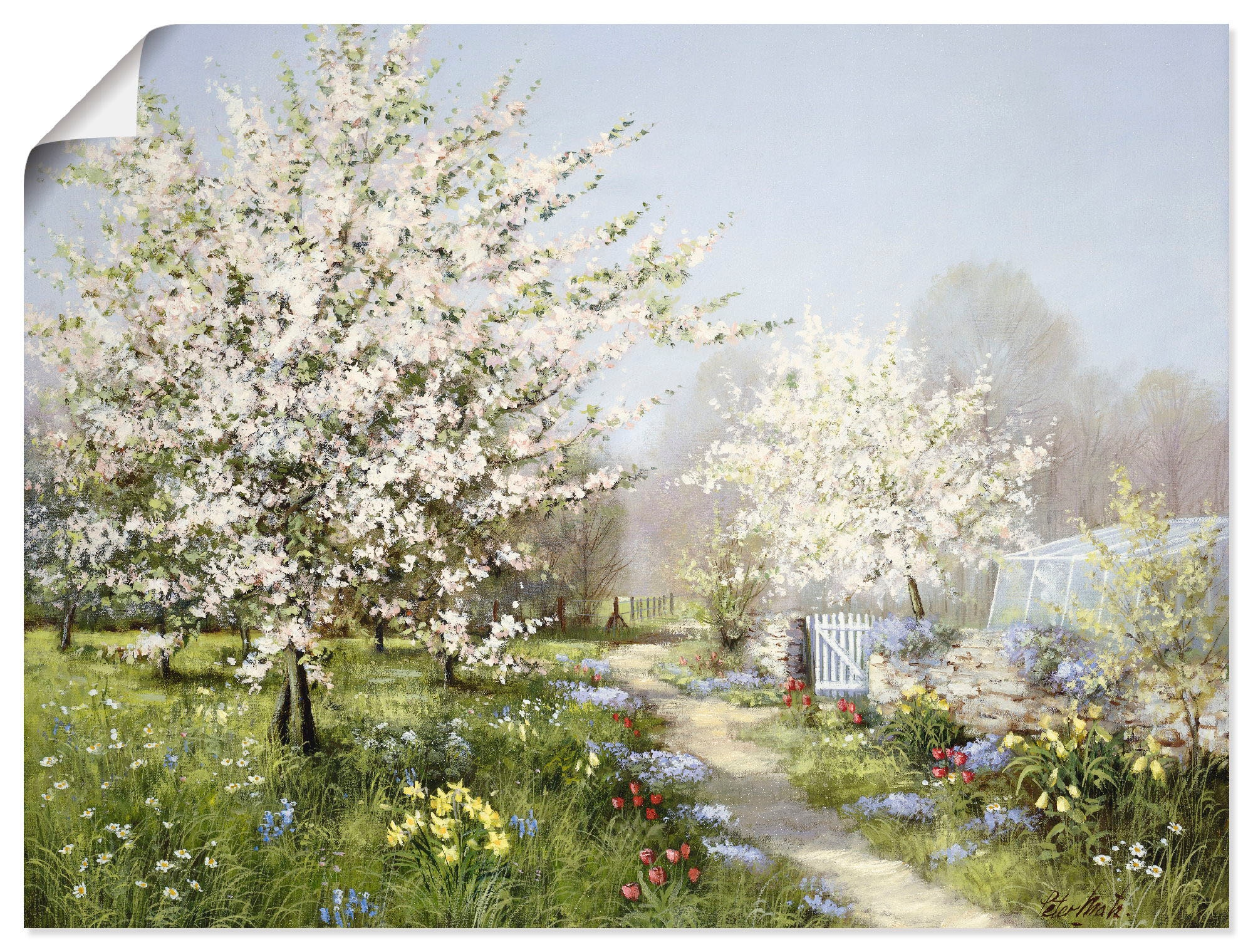 Artland Wandbild »Frühlingsblüten«, Bäume, Poster als Wiesen & versch. Wandaufkleber OTTO St.), Größen im Shop Online oder Leinwandbild, in (1 kaufen