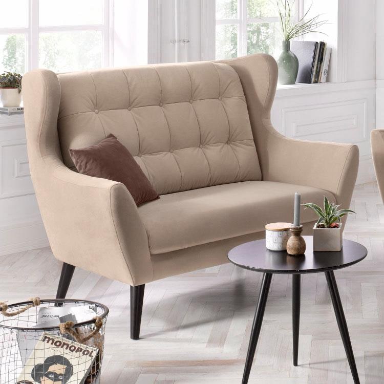 Home affaire 2-Sitzer »Hemmink« mit Knopfheftung