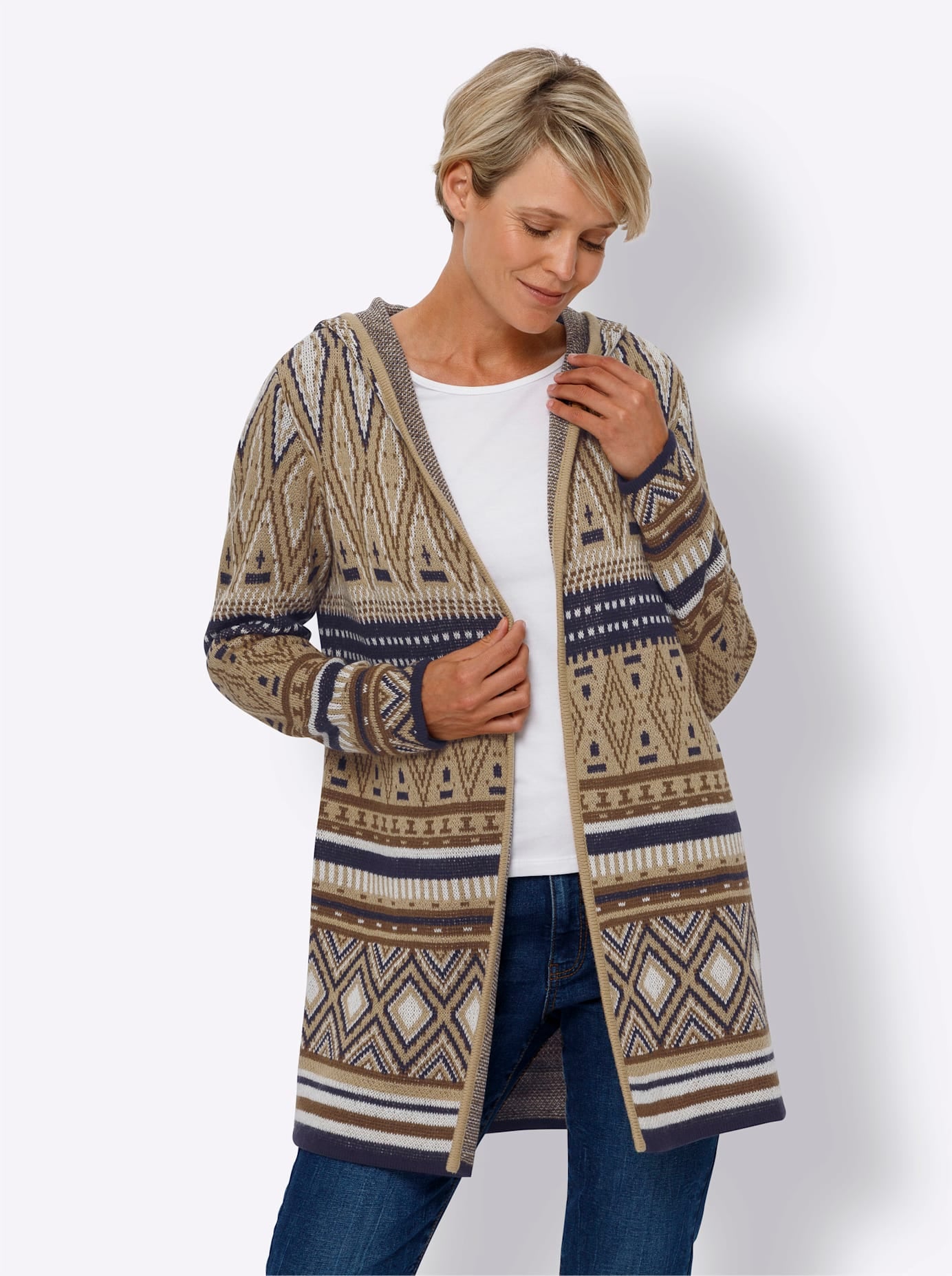 Classic Basics Strickjacke