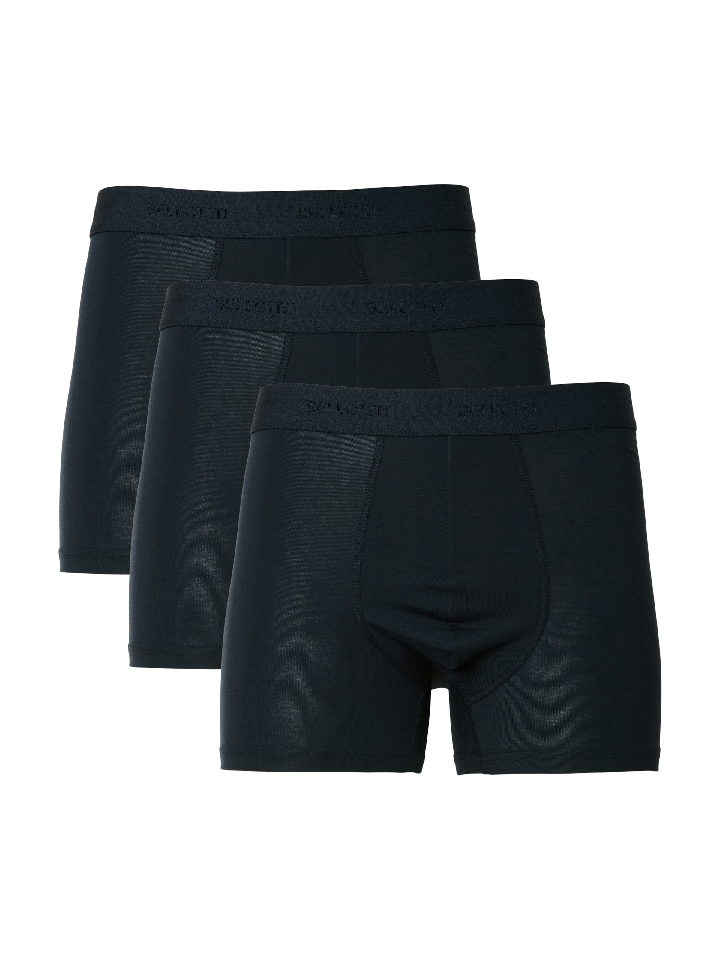 SELECTED Trunk »SLMTHOMAS TENCEL BLEND 3-PACK TRUNK NOOS« Packung, 3 Stk. Materialmix, ekastisch