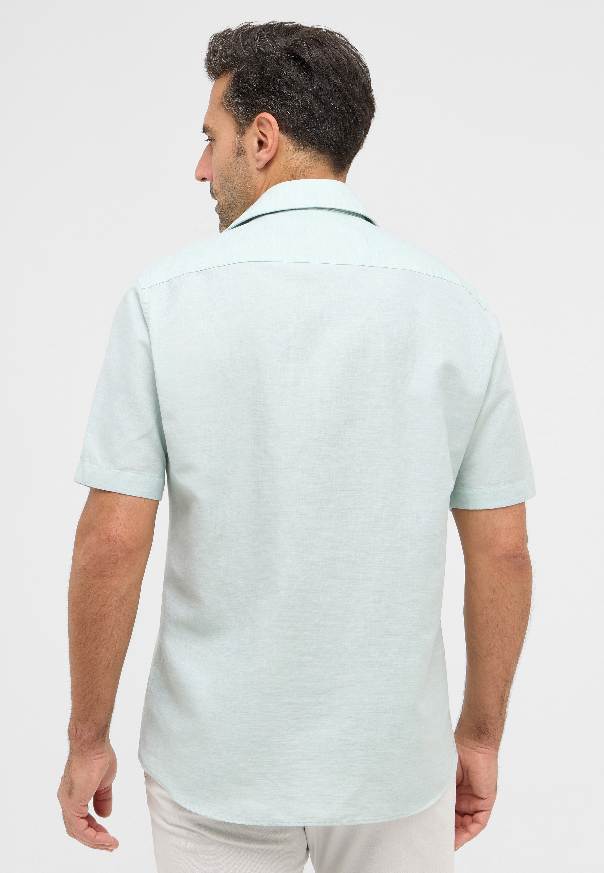 Eterna Kurzarmhemd »MODERN FIT« EASY IRON (bügelleicht)