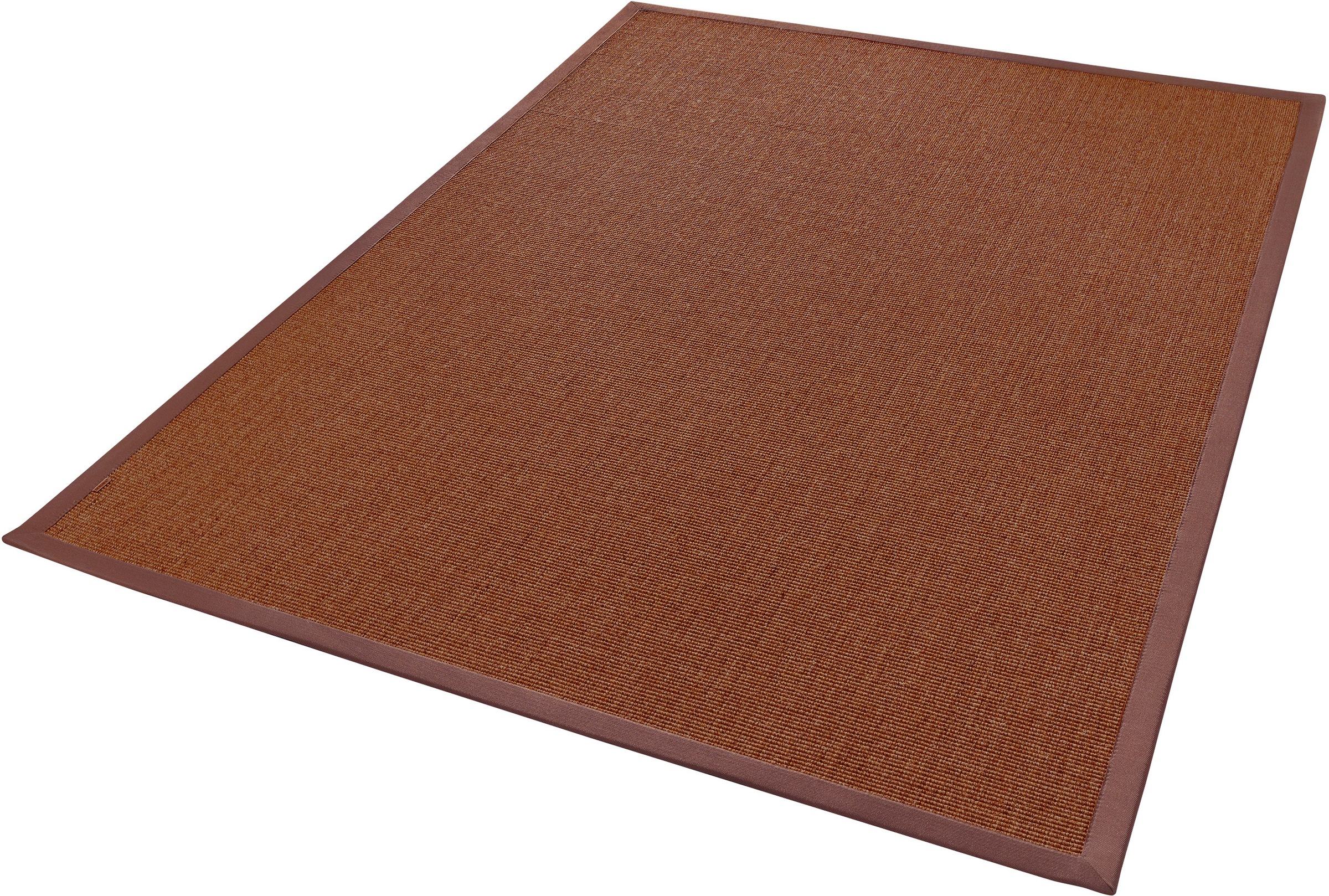 Dekowe Sisalteppich »Mara S2 mit Bordüre«, rechteckig, 5 mm Höhe, Flachgewebe, Material: 100% Sisal, Wohnzimmer