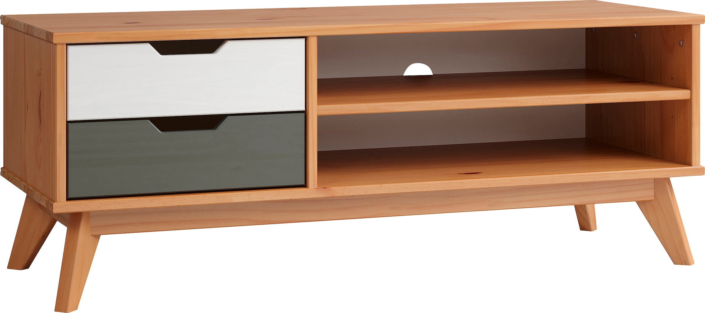INTER-FURN Lowboard »Scandik«, Kommode aus massiver Kiefer