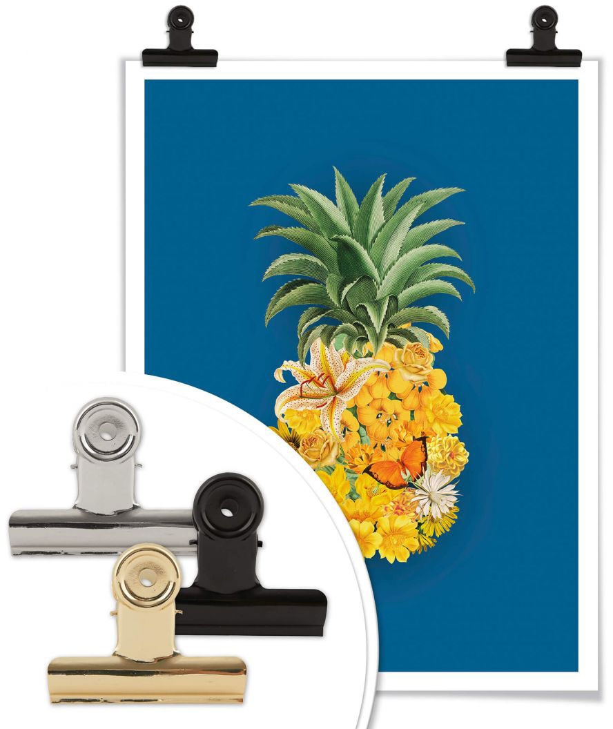 Wall-Art Poster Blumen, (1 online St.) Blau«, bei OTTO Blume »Ananas