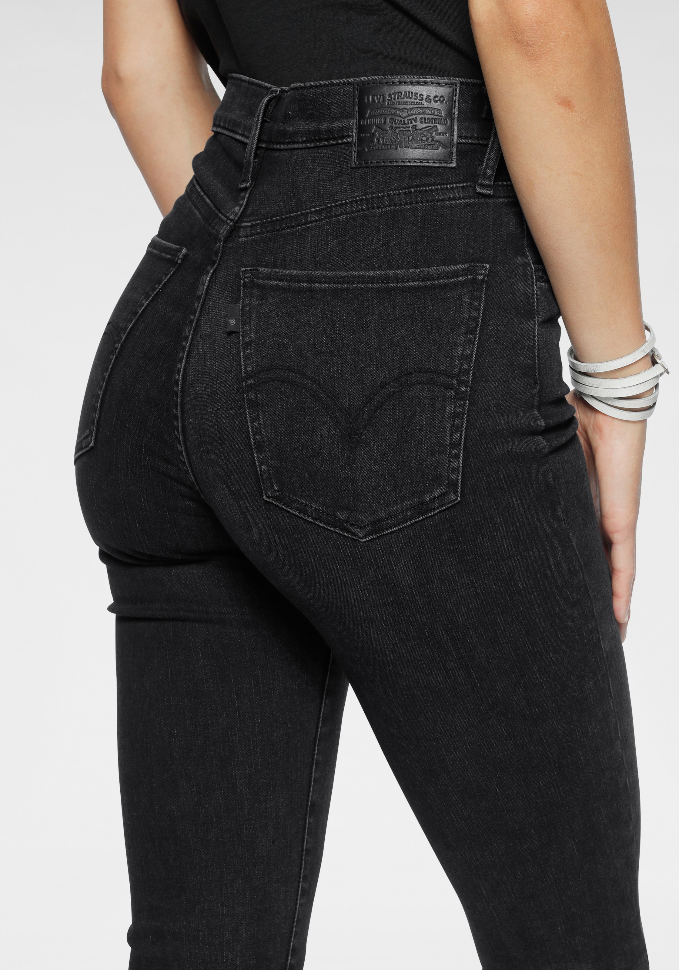 Levi's® Skinny-fit-Jeans »Mile High Super Skinny«, High Waist