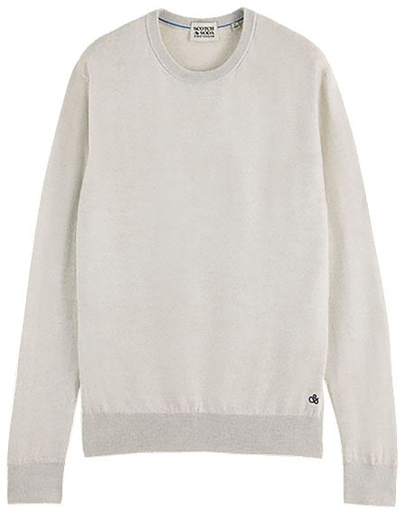 Scotch & Soda Wollpullover, Crewneck aus Merino Wolle