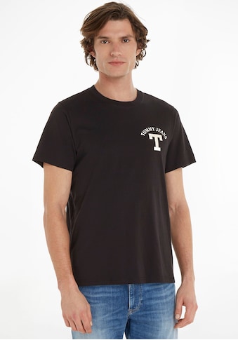 T-Shirt »TJM REG CURVED LETTERMAN TEE«