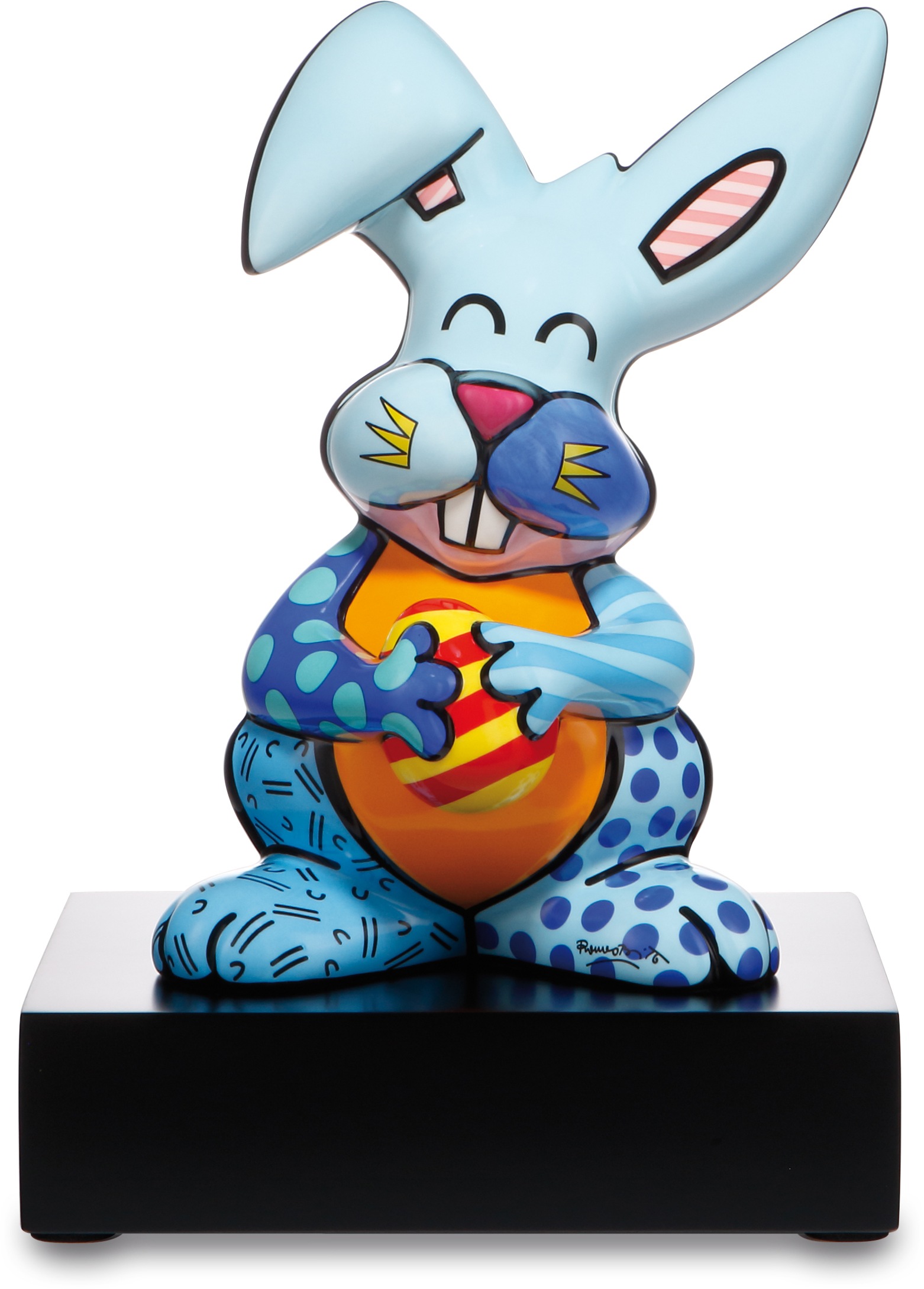 Goebel Sammelfigur »Figur Romero Britto - Blue Rabbit«