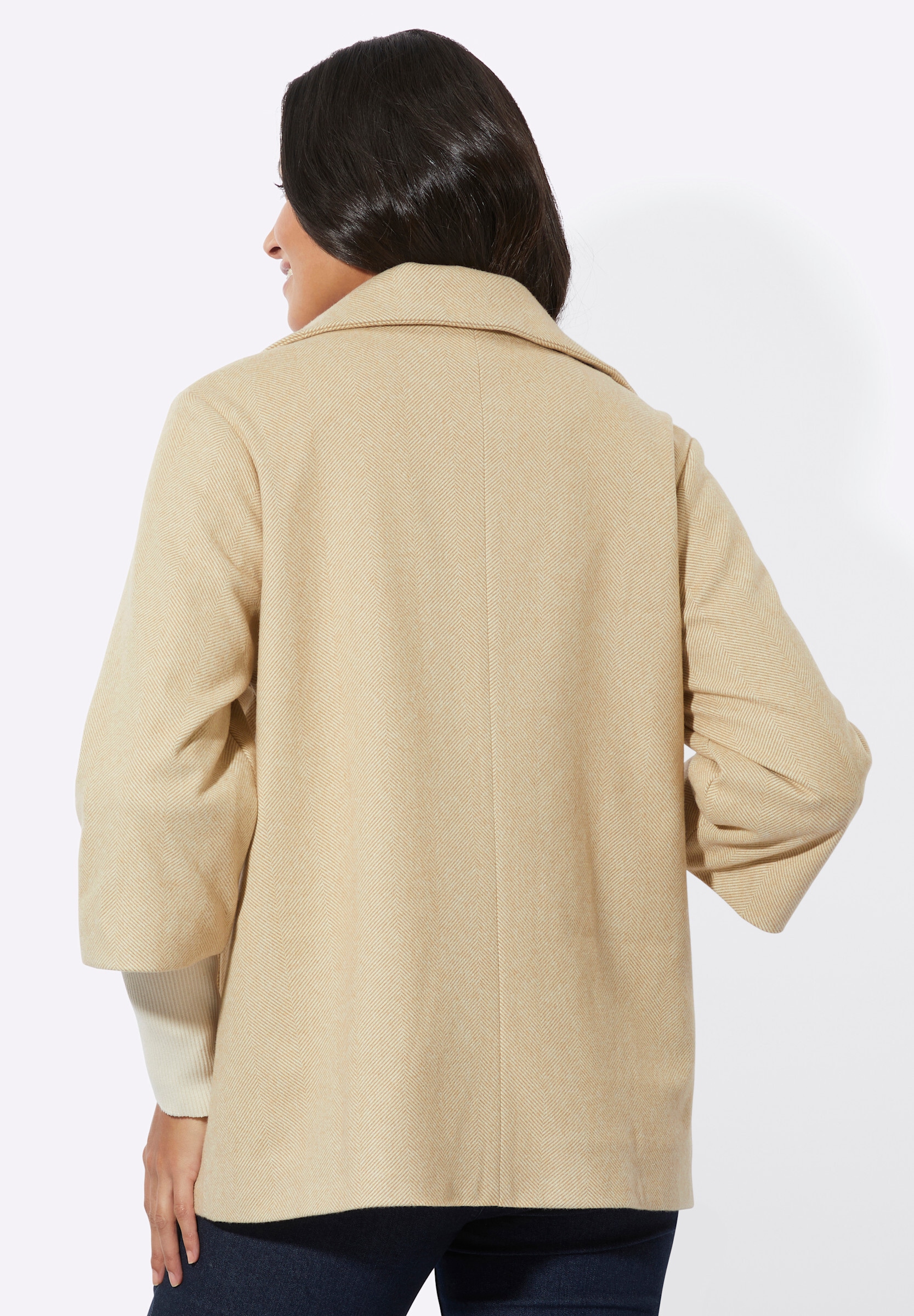 Sieh an! Allwetterjacke »Jacke Jacke mit hohem Stehkragen«