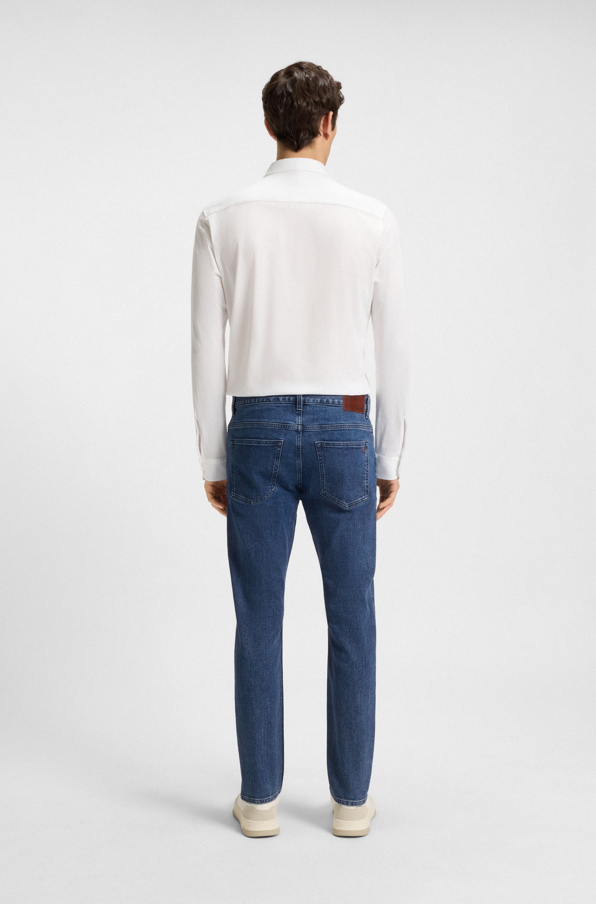 BOSS ORANGE Slim-fit-Jeans »Delaware«, in dezenter Waschung