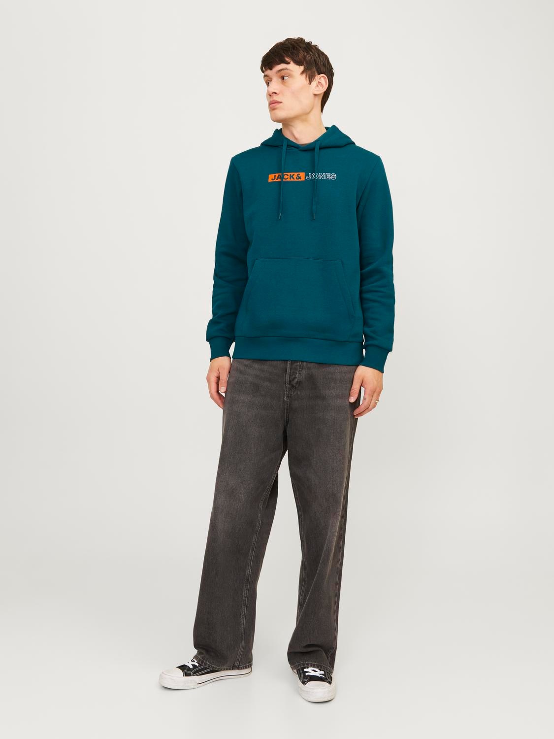 Jack & Jones Kapuzensweatshirt »JJECORP LOGO SWEAT HOOD PLAY NOOS«