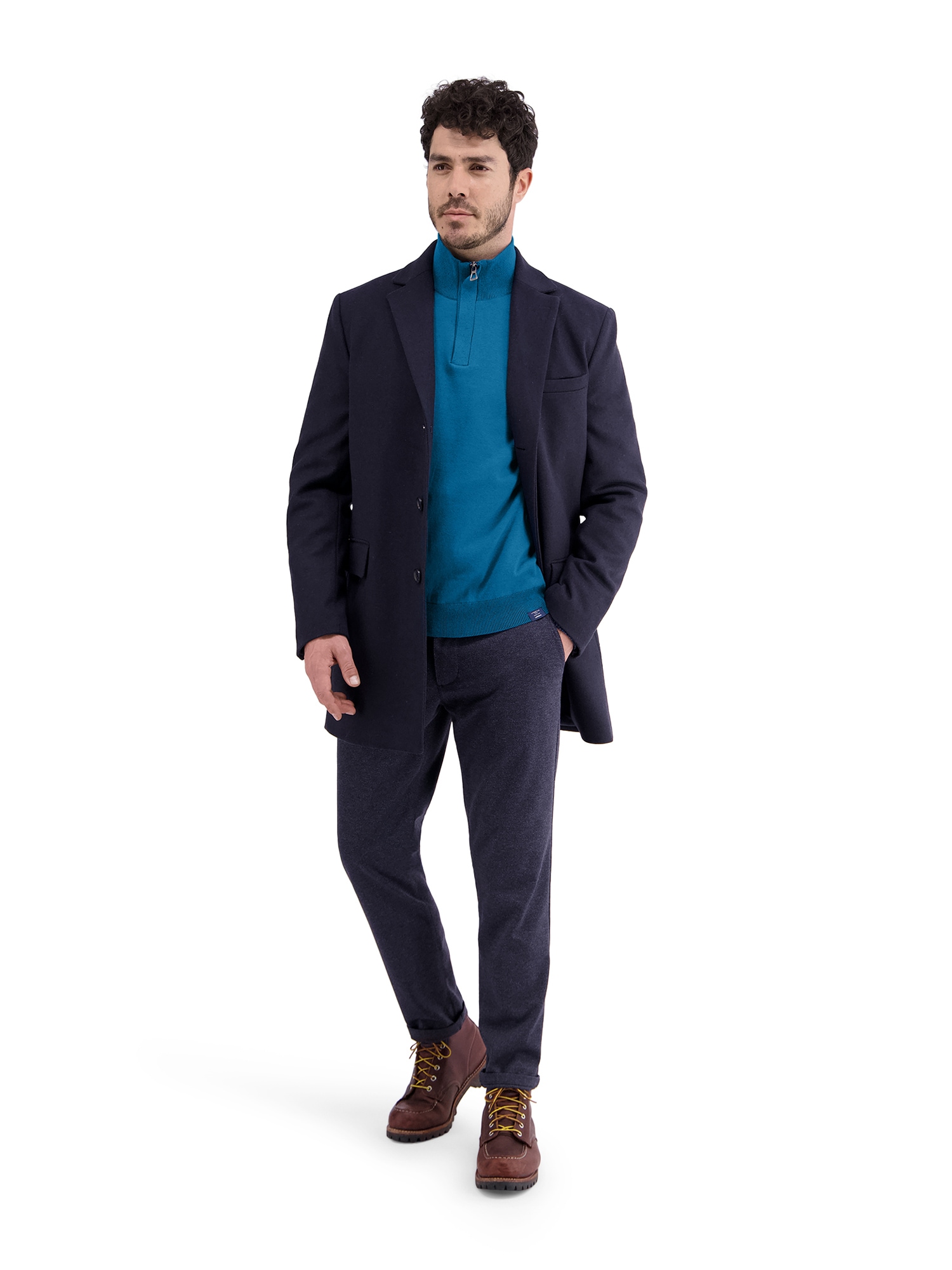 LERROS Strickpullover »LERROS Troyer in Twist-Strick«