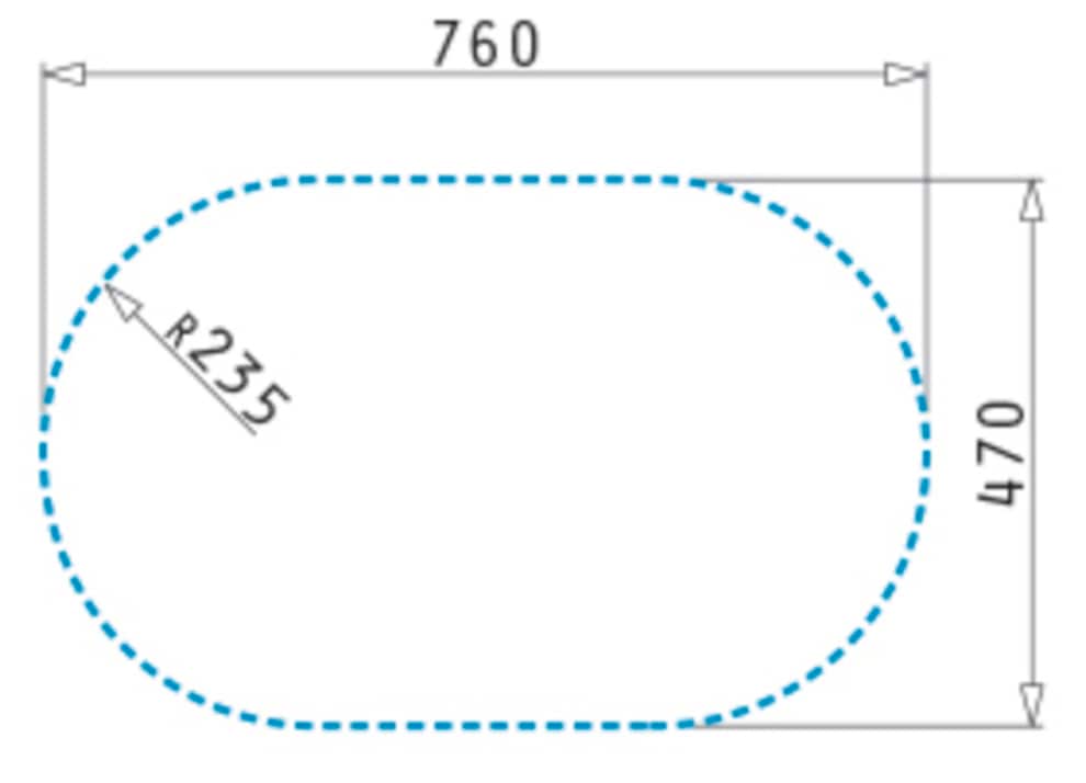 Pyramis Granitspüle »Alazia Round«