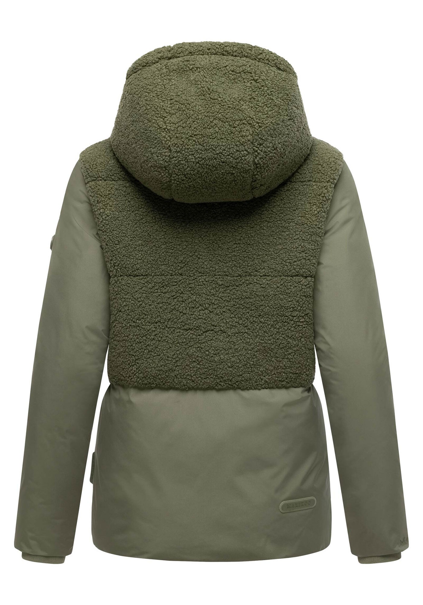 Marikoo Winterjacke »Marikoo Sheeta Damen Herbst Winter Teddyfell Jacke gefüttert N095«