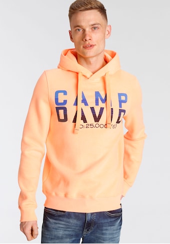 CAMP DAVID Kapuzensweatshirt, mit großer Logostickerei kaufen