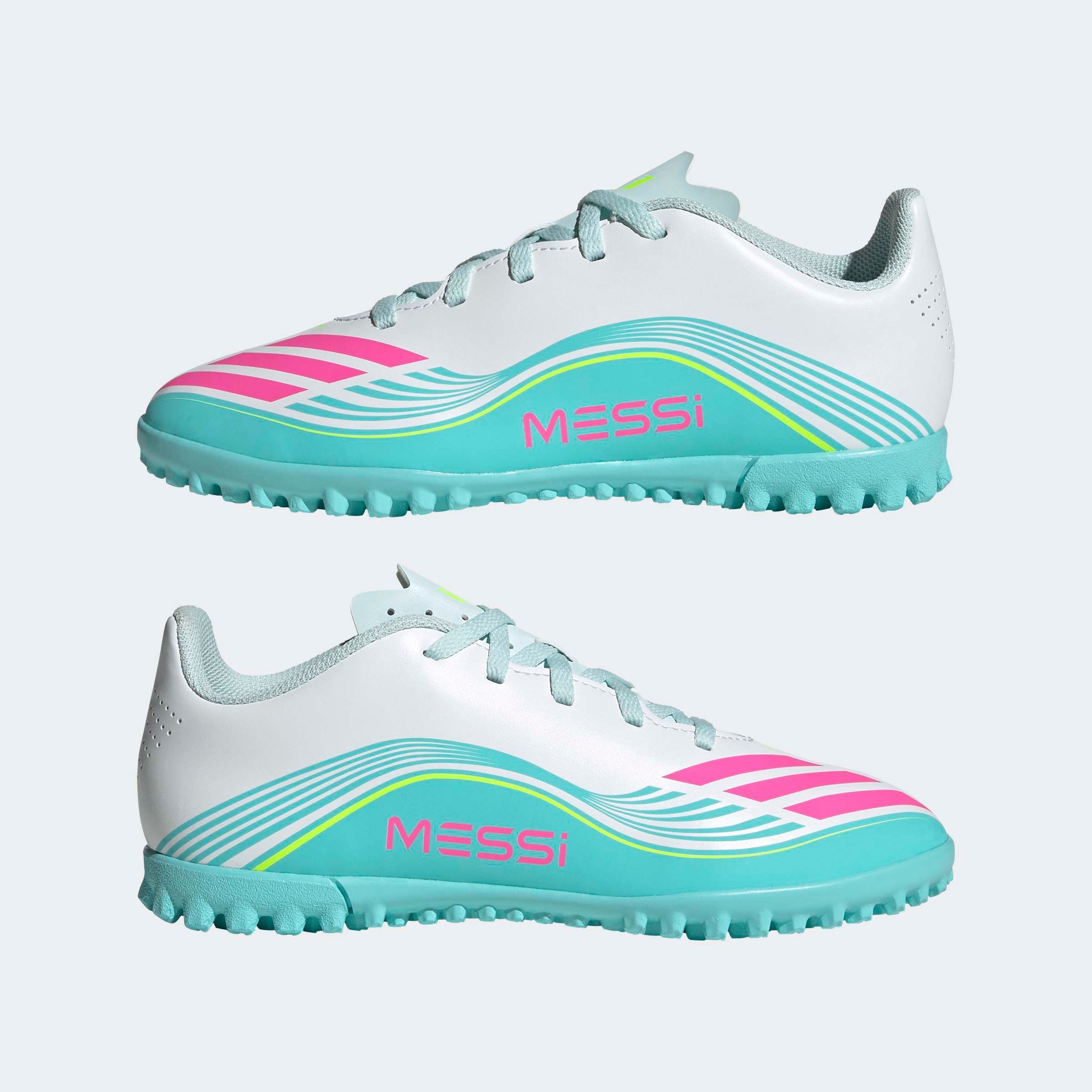 adidas Performance Fußballschuh »F50 MESSI CLUB TURF KIDS«  für Kunstrasen, Hart- und Aschenplätze, für Kinder & Jugendliche