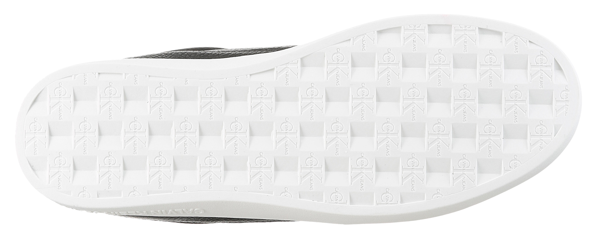 Calvin Klein Jeans Plateausneaker »CLASSIC CUPSOLE MG WMM«, Freizeitschuh, Halbschuh, Schnürschuh mit seitlichem CK-Logo