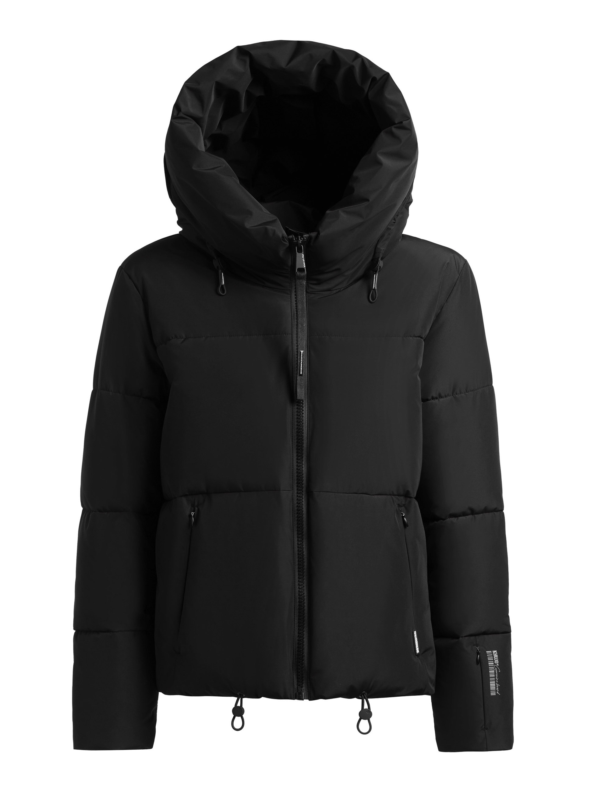 khujo Steppjacke »AUDREY2 MATT« mit Kapuze Reißverschlusstaschen mit Fleecefutter