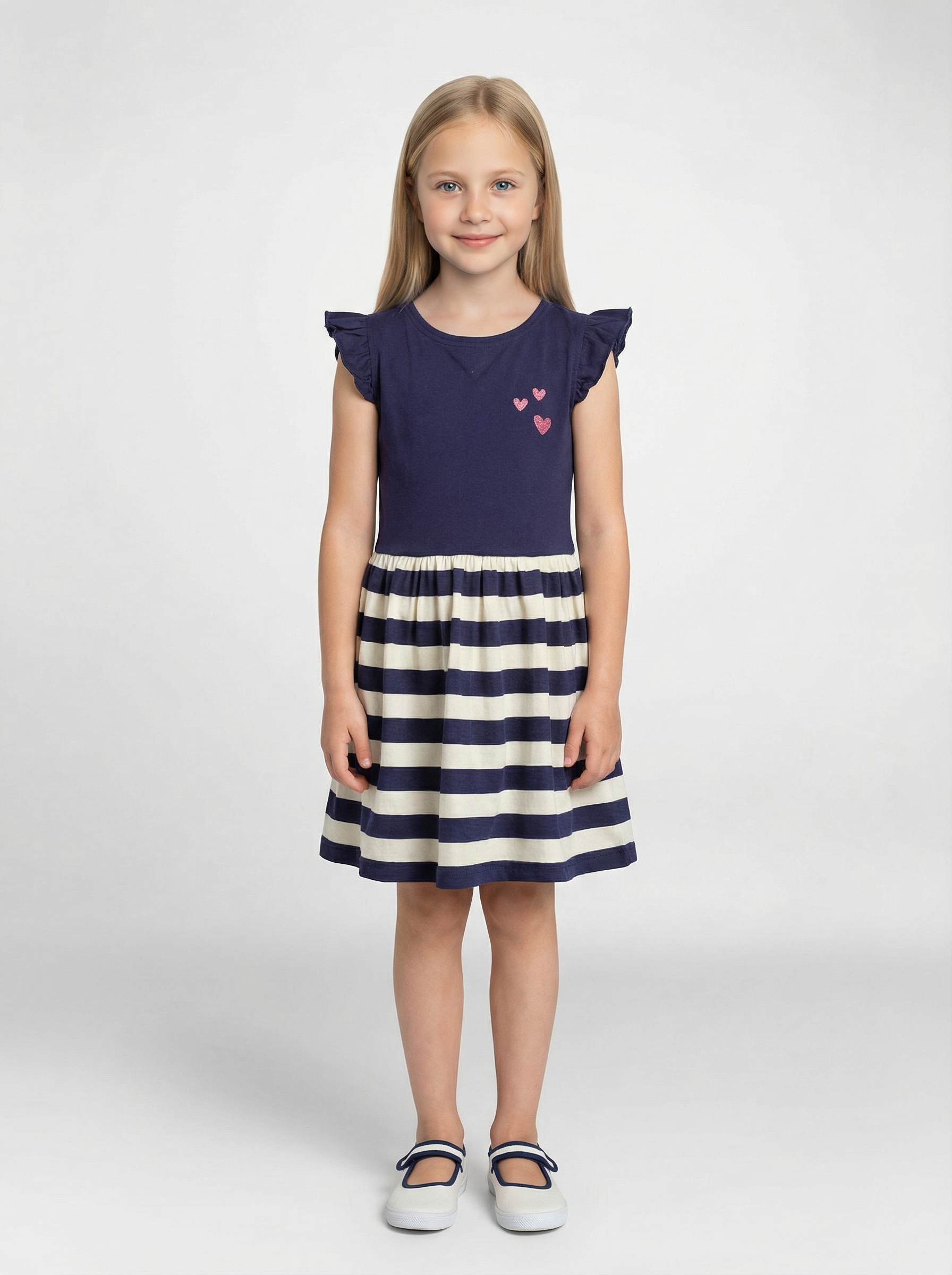Blue Seven Jerseykleid »Blue Seven Mädchen Kleid gestreift«