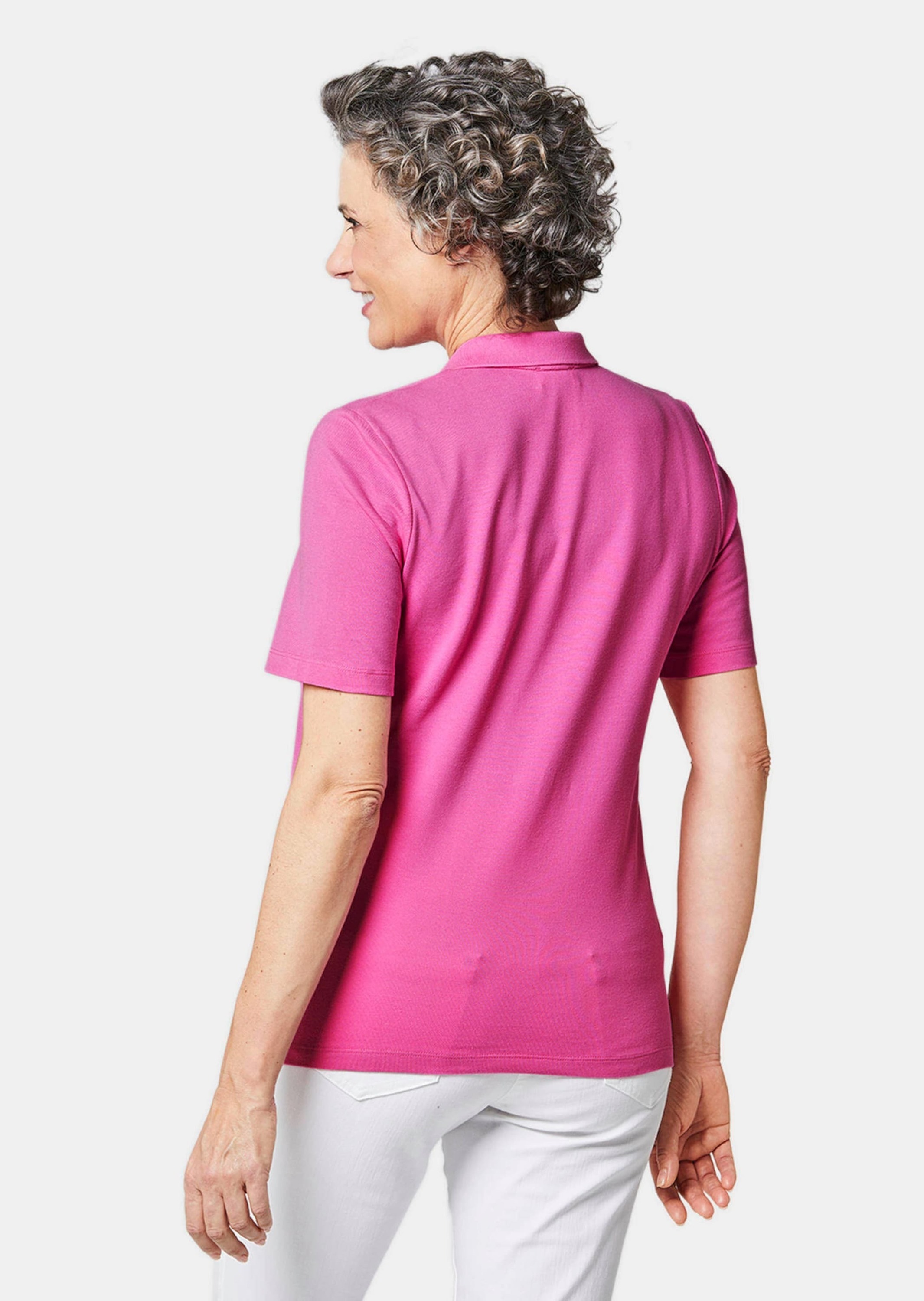 GOLDNER Poloshirt »Poloshirt in hochwertiger Pikee-Qualität«