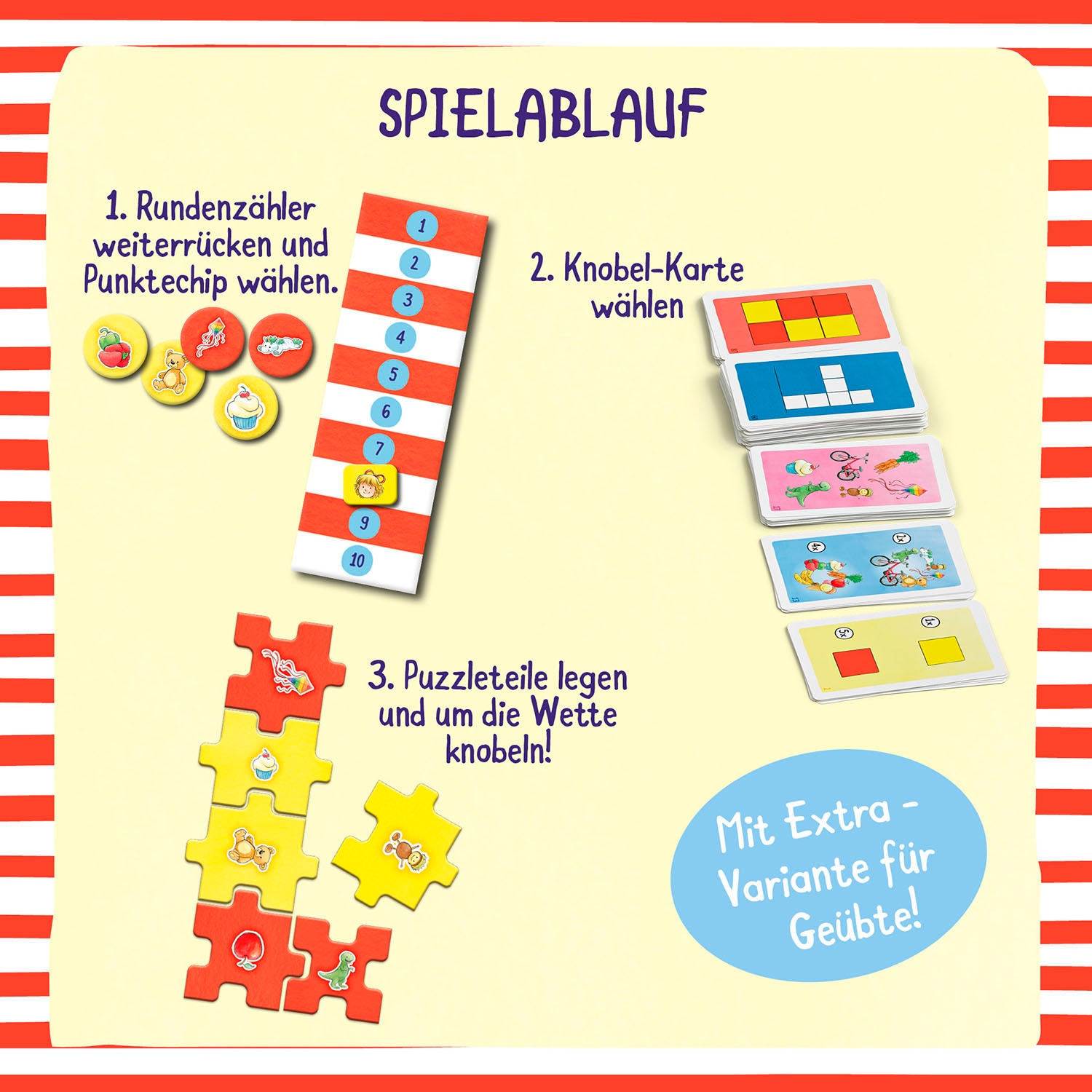 Kosmos Spiel »Meine Freundin Conni - Kunterbunter Knobelspaß«, Made in Germany