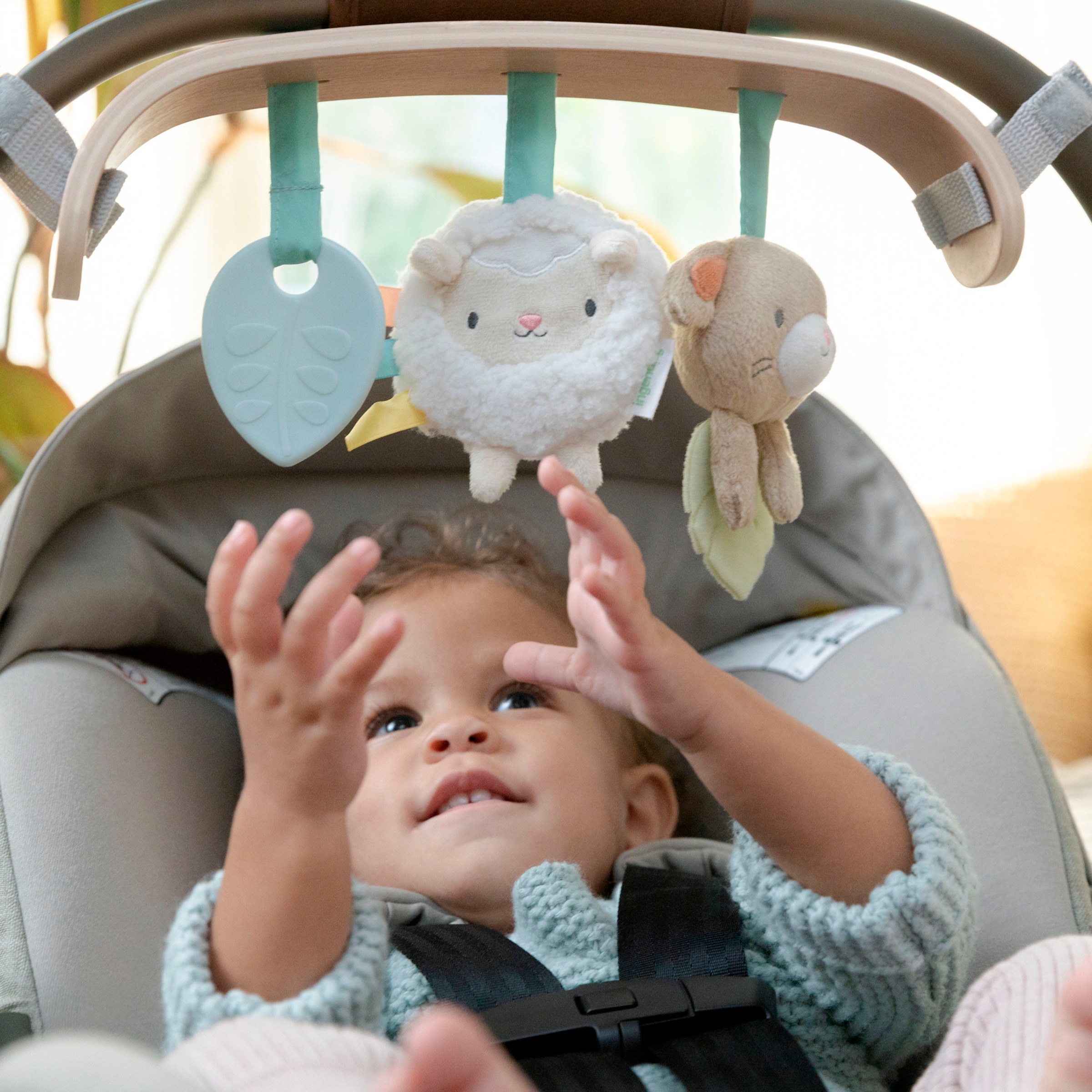 ingenuity Kinderwagenkette »Wonder & Wood Carrier Toybar«