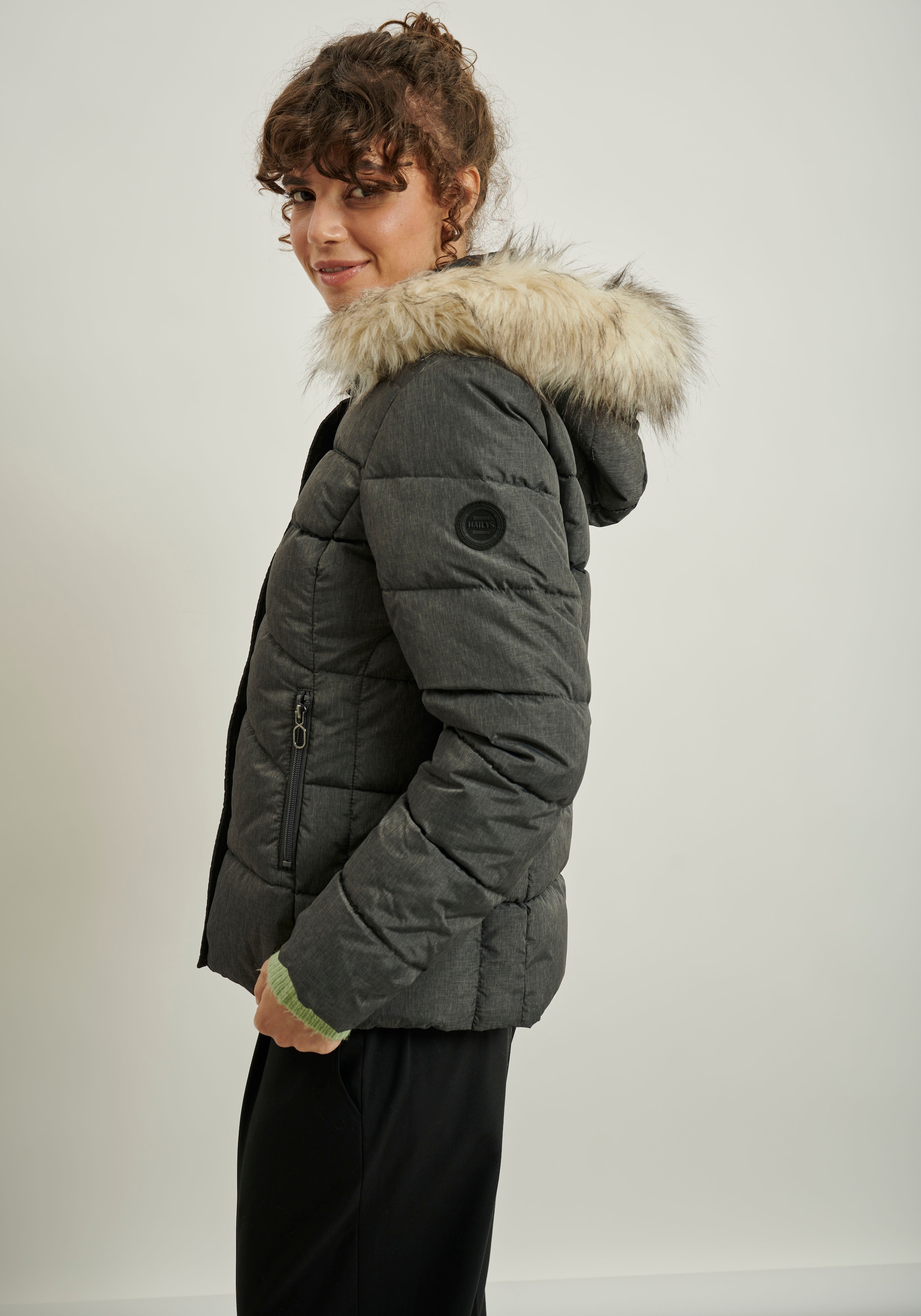 HaILY’S Steppjacke »LS P JK Am44y«, mit Kapuze