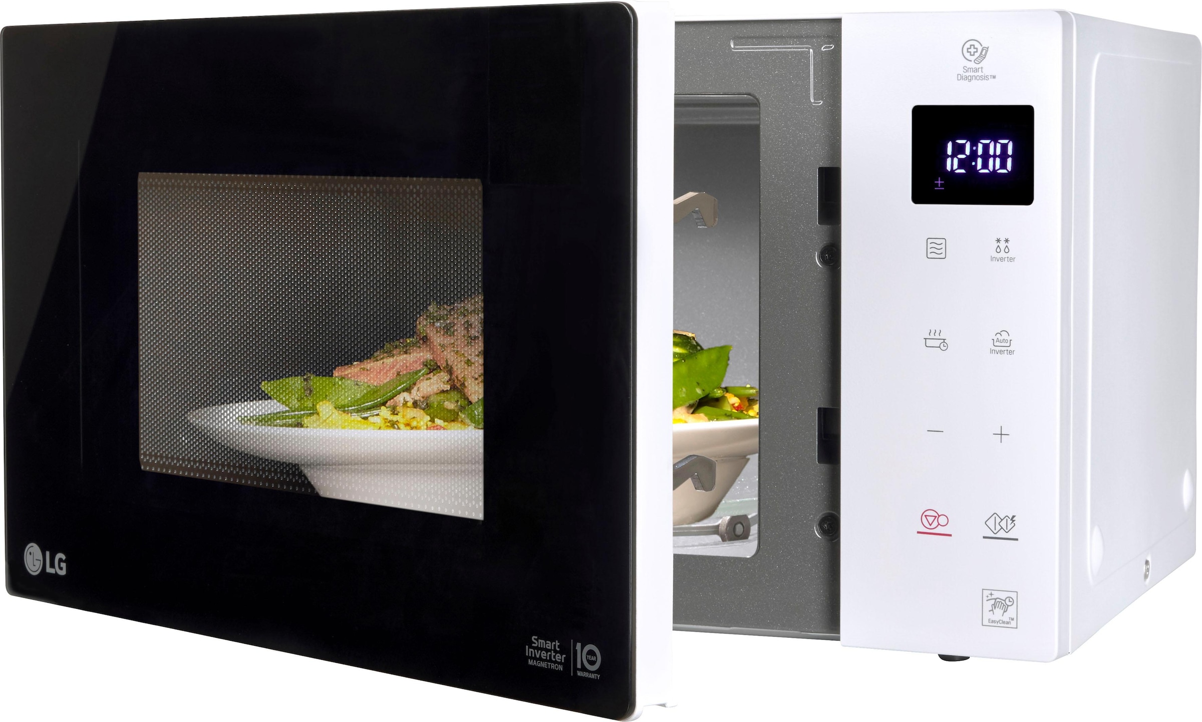 Sharp Mikrowelle »YC-PC254AE-S«, Mikrowelle-Grill und Heißluft, 2050 W  jetzt bei OTTO