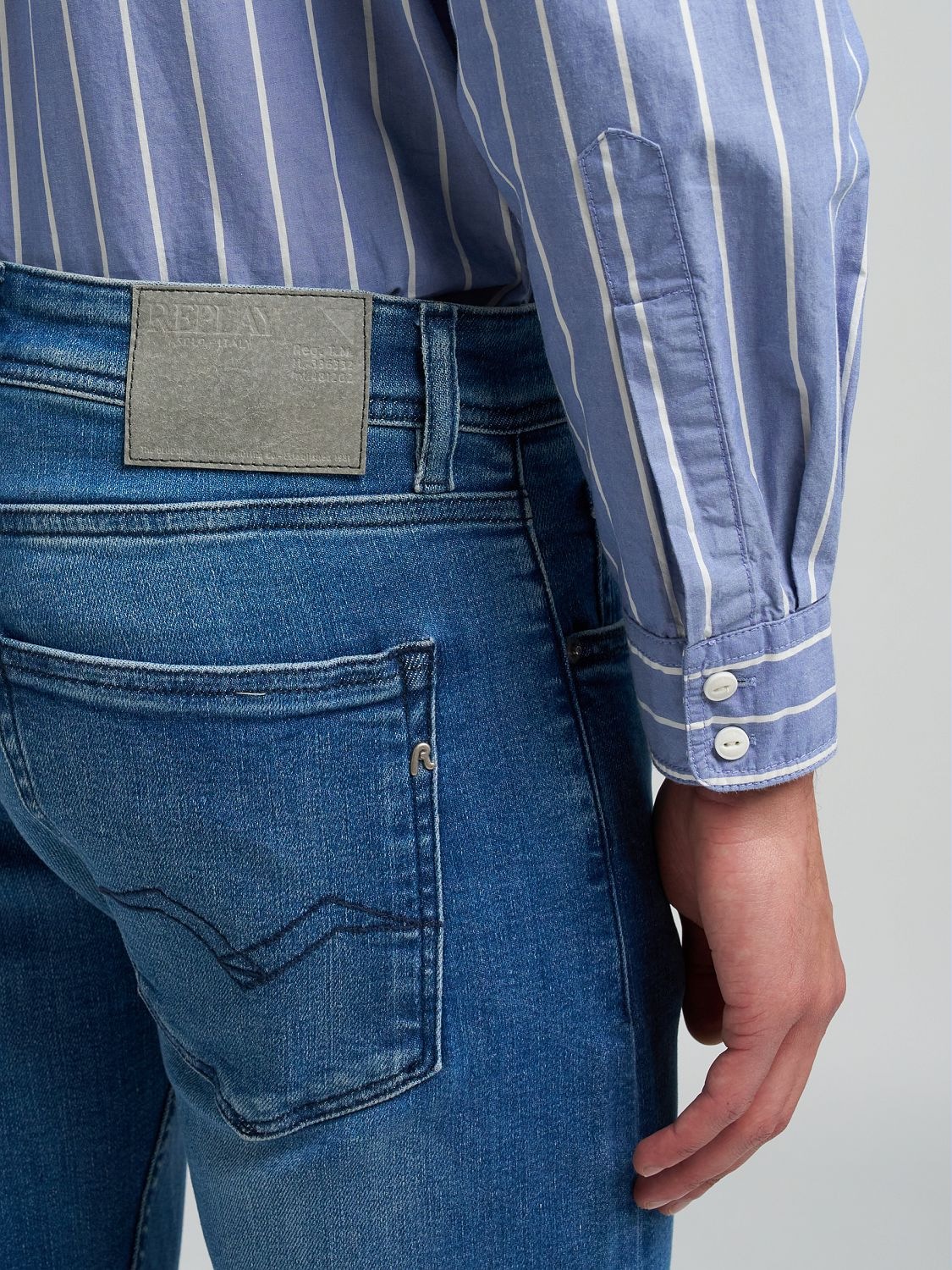 Replay Straight-Jeans »GROVER« in vielen verschiedenen Waschungen, mit Stretch