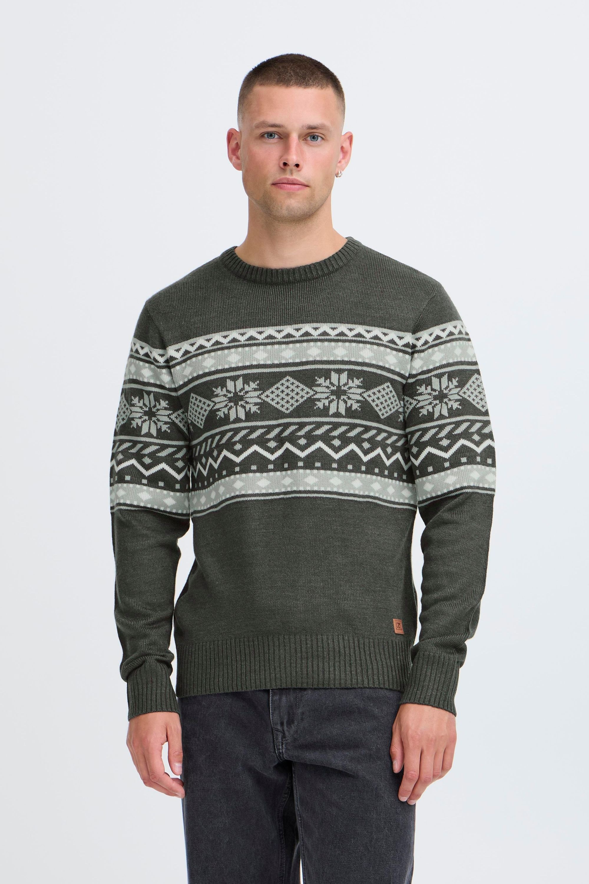 Blend Strickfleece-Pullover »Strickpullover BHNohr«