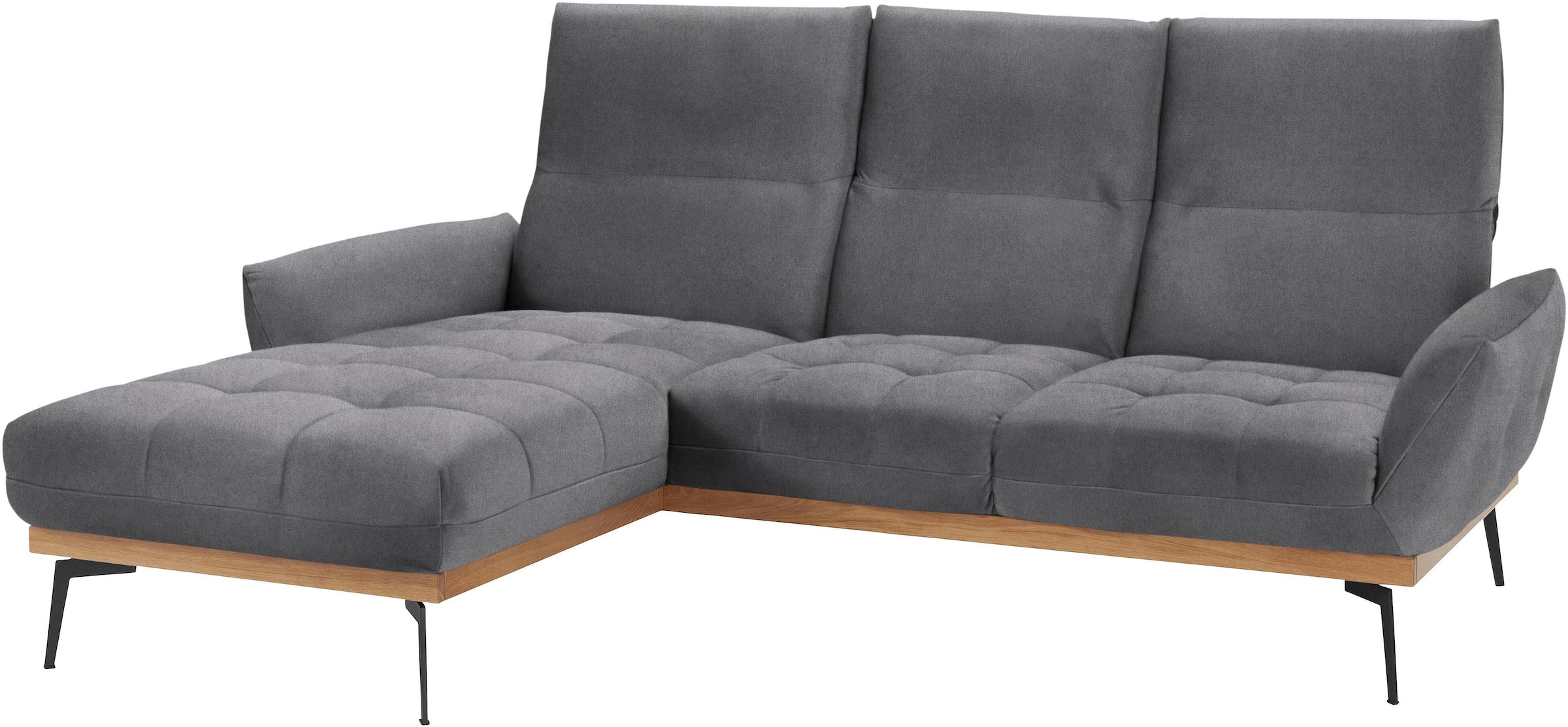 Guido Maria Kretschmer Home&Living Ecksofa »Palíc, inkl. Rückenverstellung, bequem, elegant, Breite 245cm, L-Form«