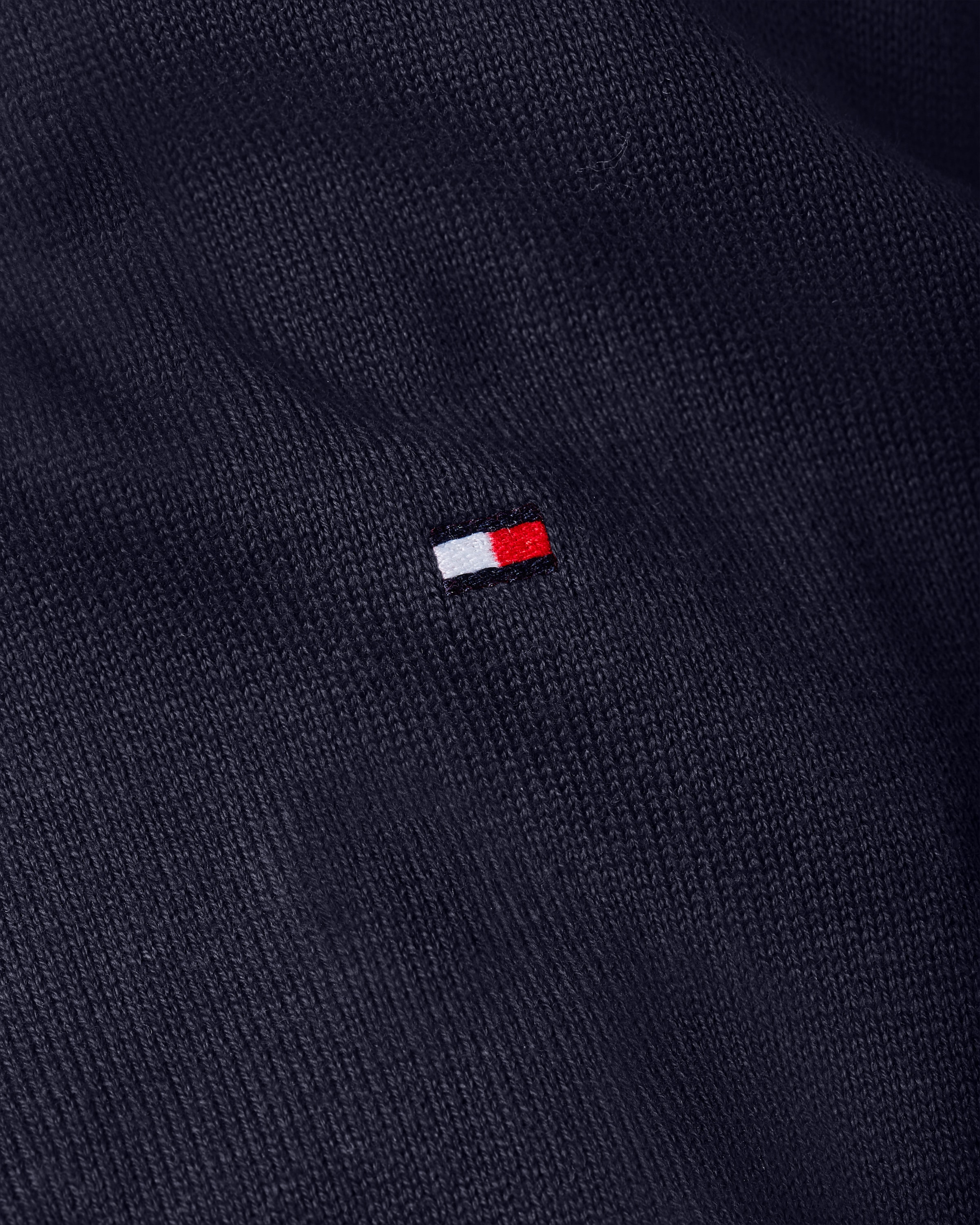 Tommy Hilfiger Cardigan »PIMA ORG CTN CASHMERE ZIP THRU«