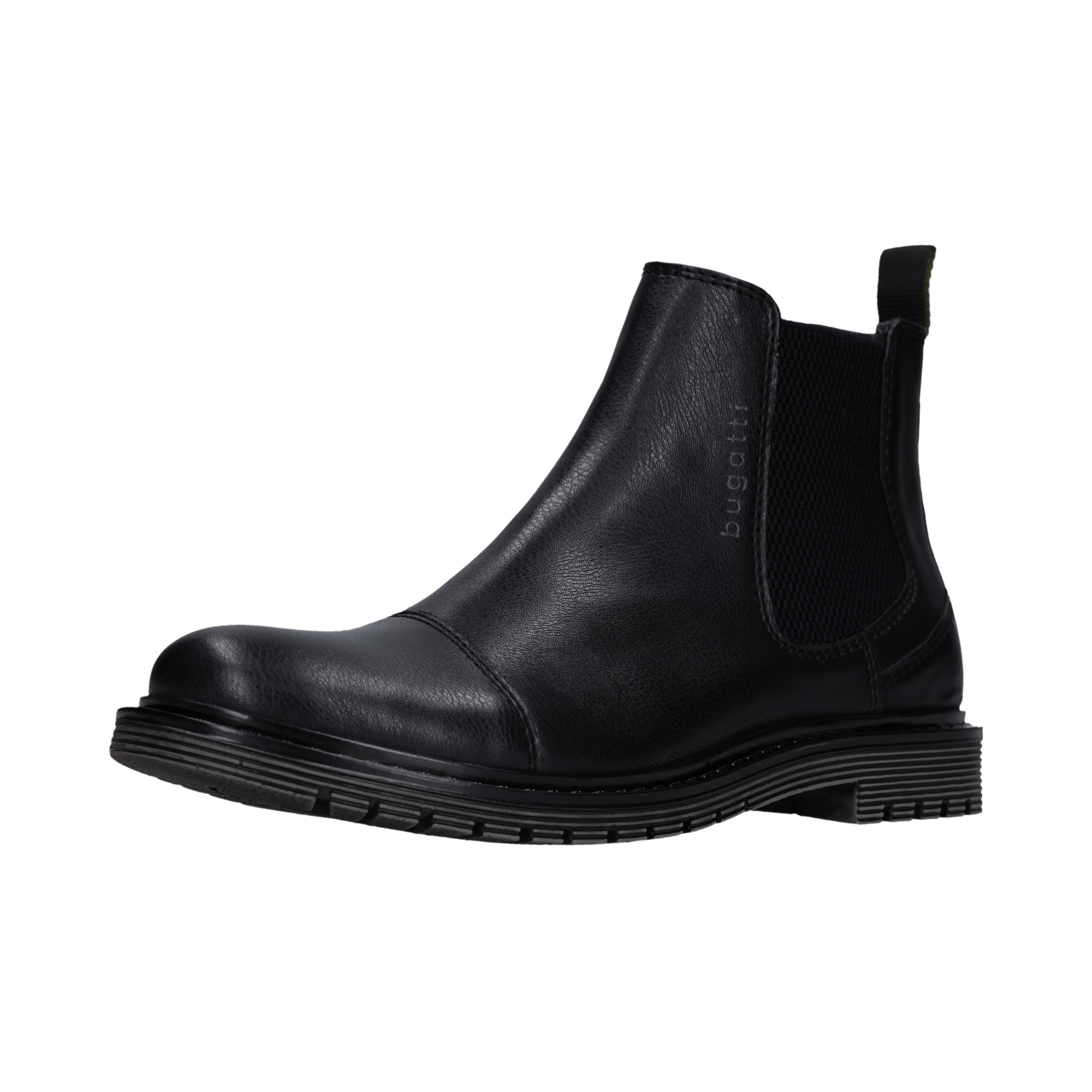 bugatti Chelseaboots  Stiefelette mit Stretcheinsatz und Anziehlasche - schmale Form