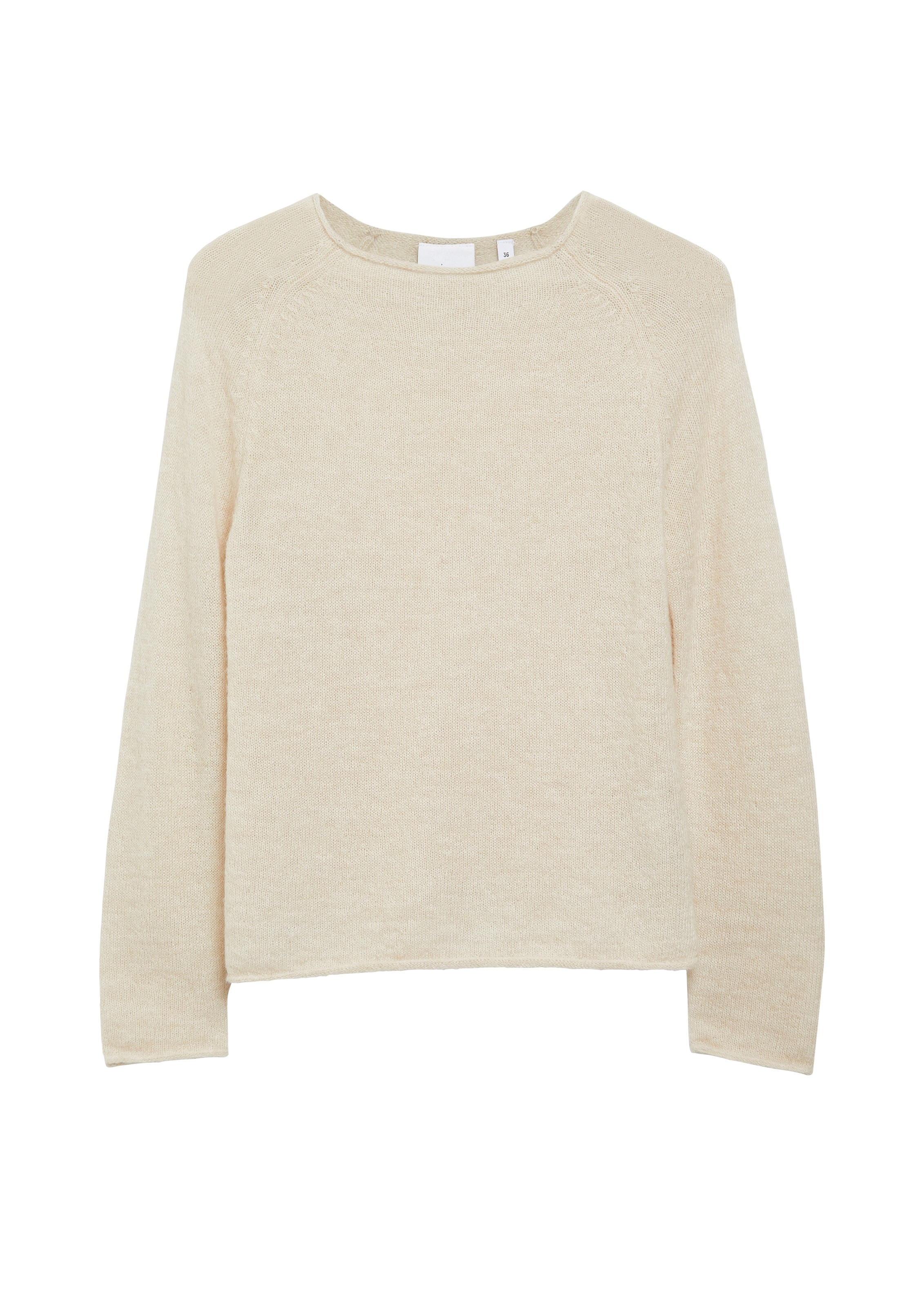 Comma Strickpullover U-Bootausschnitt, Raglanärmel
