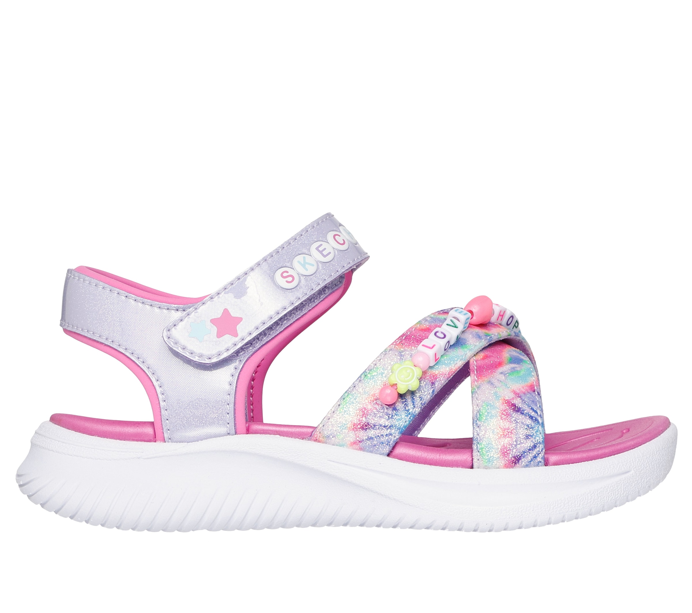 Skechers Sandale »JUMPSTERS SANDAL«  Sommerschuh mit Klettverschluss, Größenschablone zum Download
