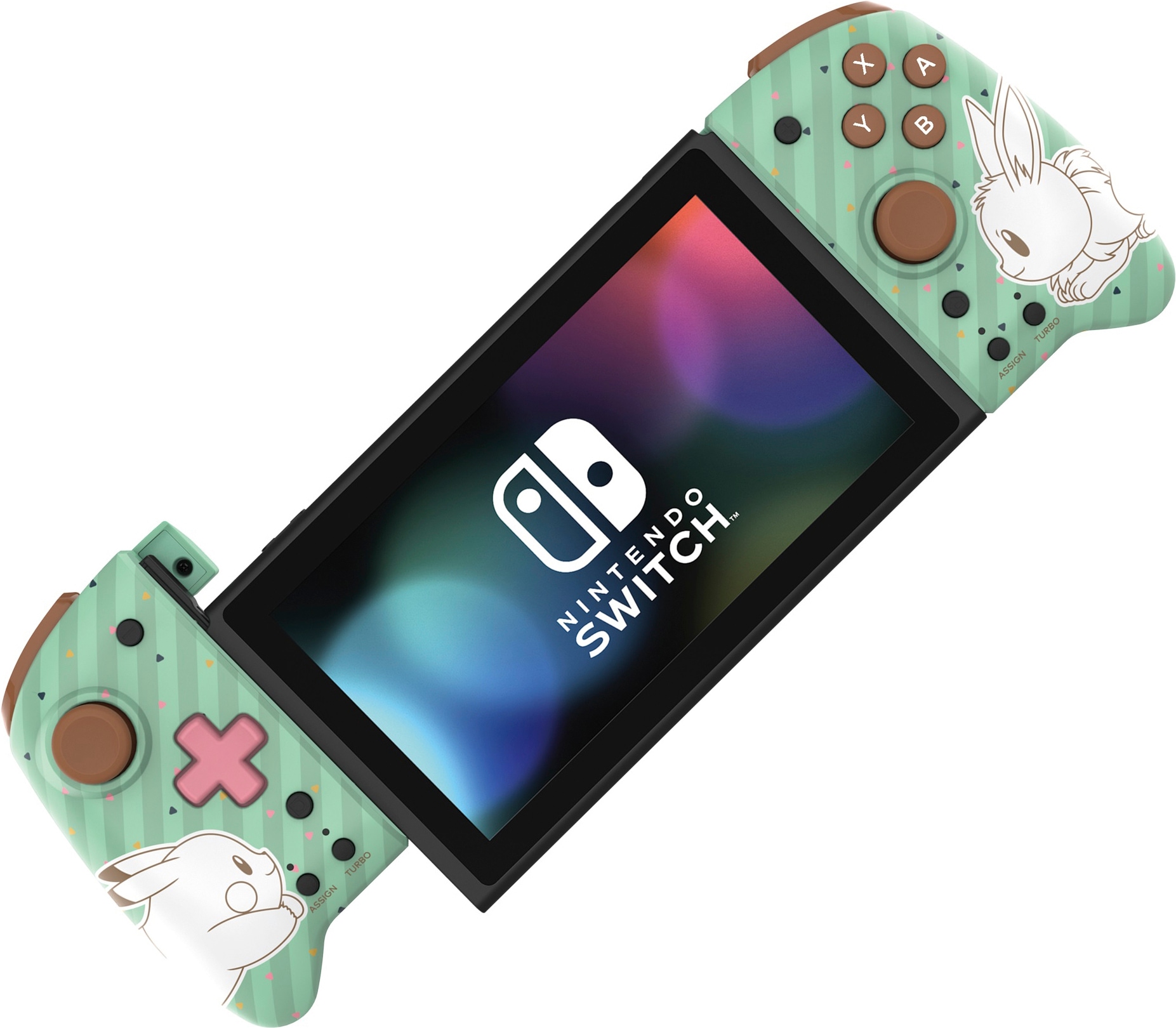 Hori Controller »Split Pad Pro - Pikachu & Evoli Edition«