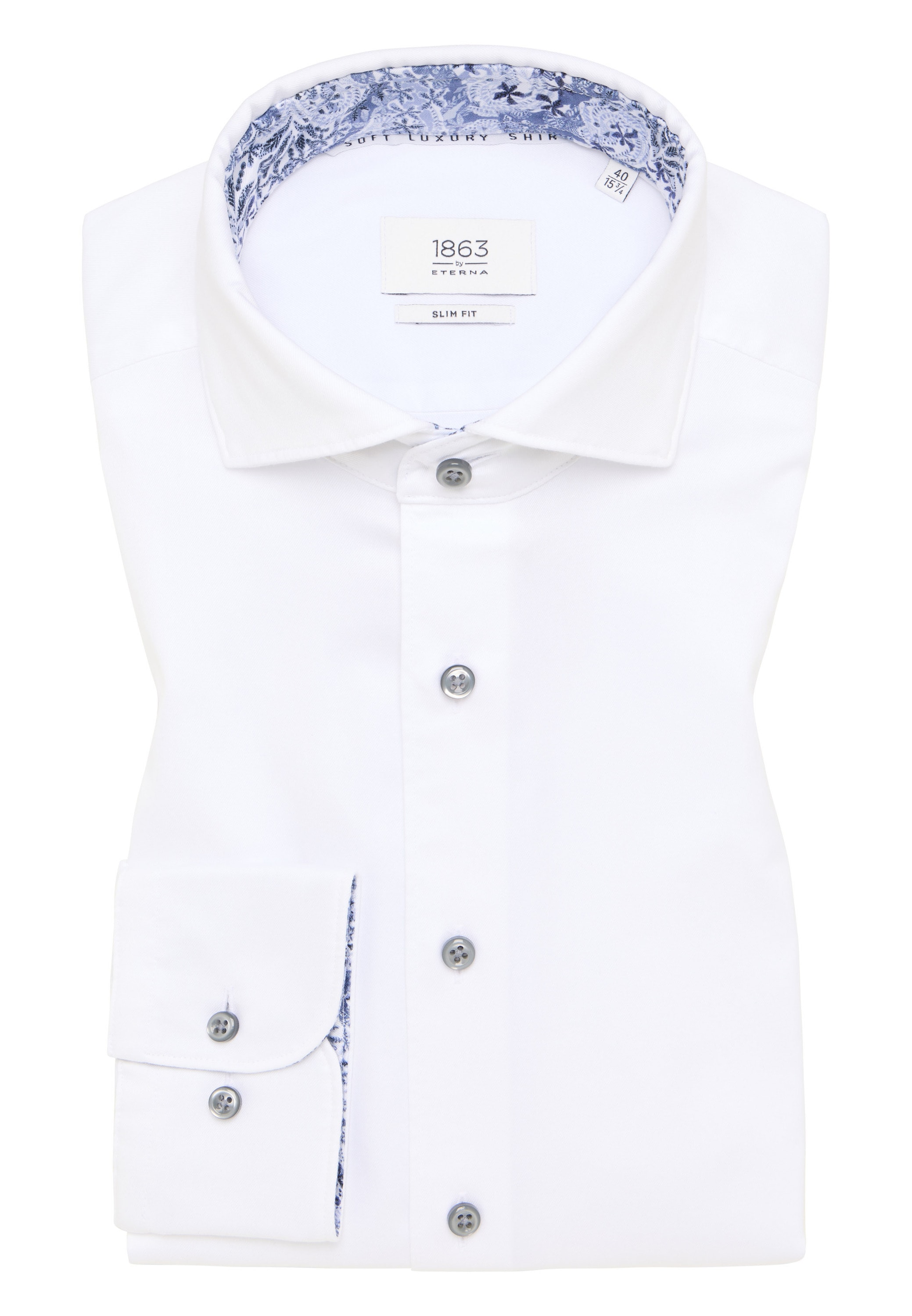 Eterna Langarmhemd »SLIM FIT«