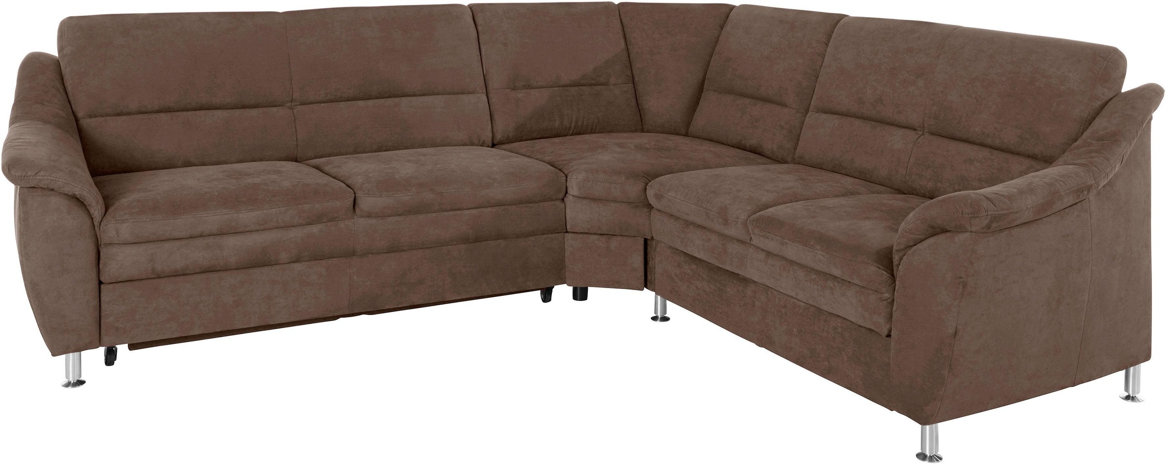 Places of Style Ecksofa »Cardoso L-Form«, mit Trapezecke für mehr Sitzkomfort, wahlweise auch mit Bettfunktion