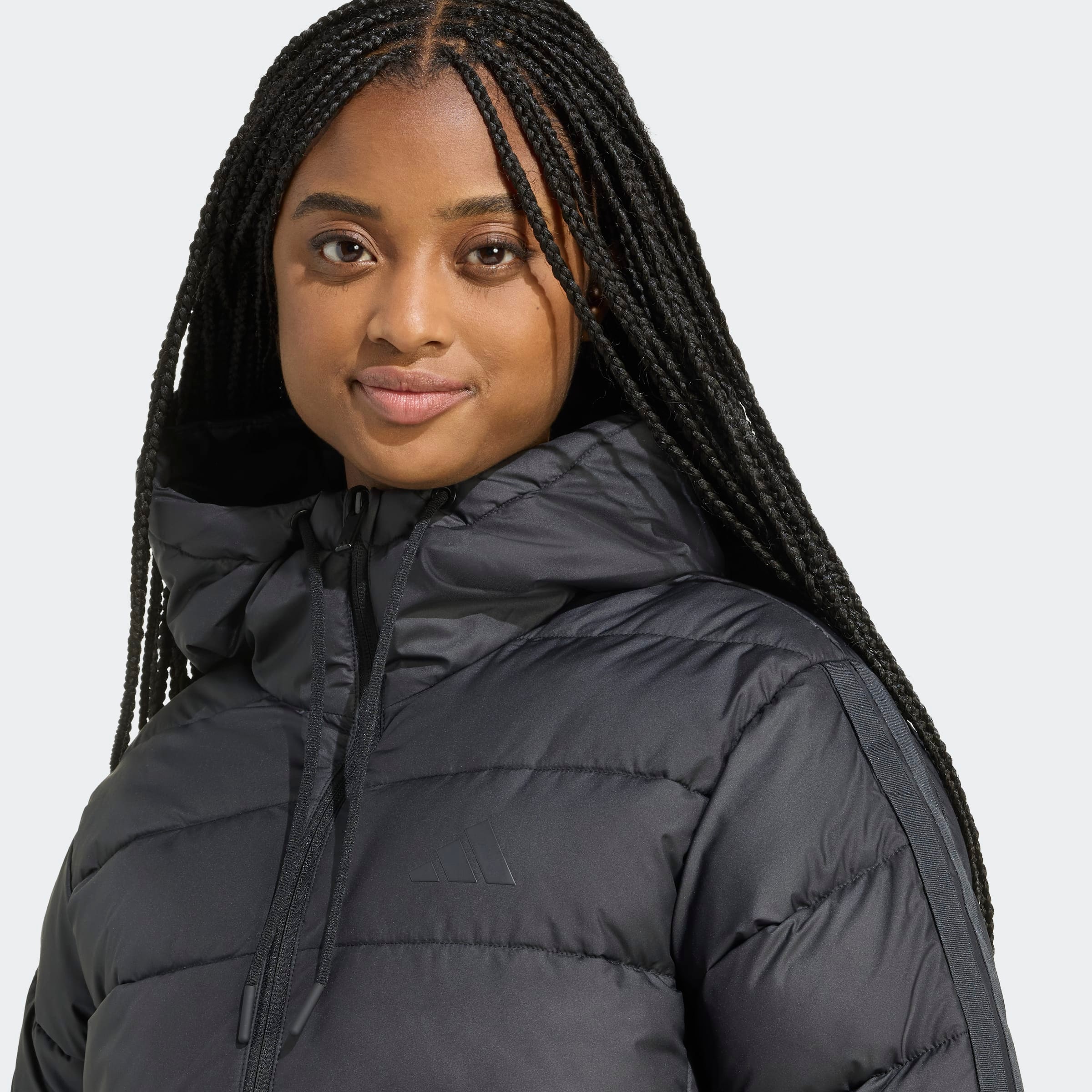 adidas Sportswear Daunenjacke »ESSENTIALS CLIMAWARM 3-STREIFEN SYNTHETIK« Winterjacke Damen