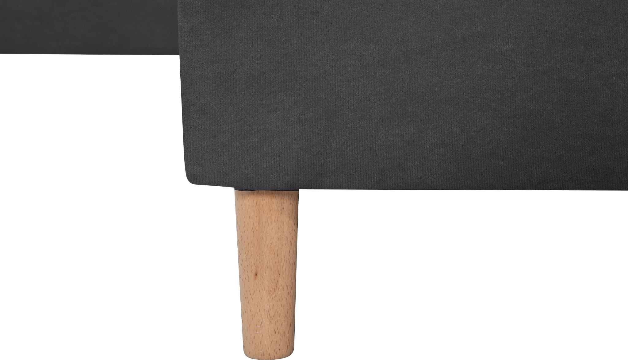 COLLECTION AB Ecksofa »L-Form«, Ecksofa,Ottomane rechte Seite montierbar,Komfortablen bonnelfederkern