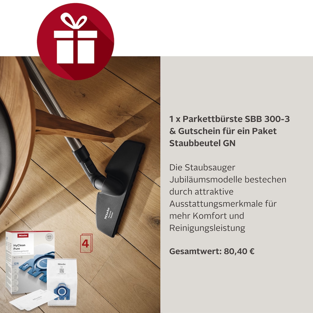 Miele Bodenstaubsauger »Complete C3 125 Gala Edition«, 890 W, mit Beutel