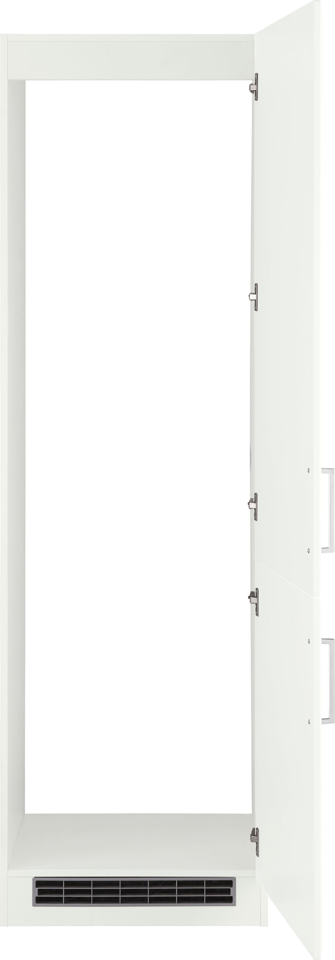 HELD MÖBEL Kühlumbauschrank »Stockholm«, 60 cm breit, hochwertige MDF-Fronten mit Fräsung