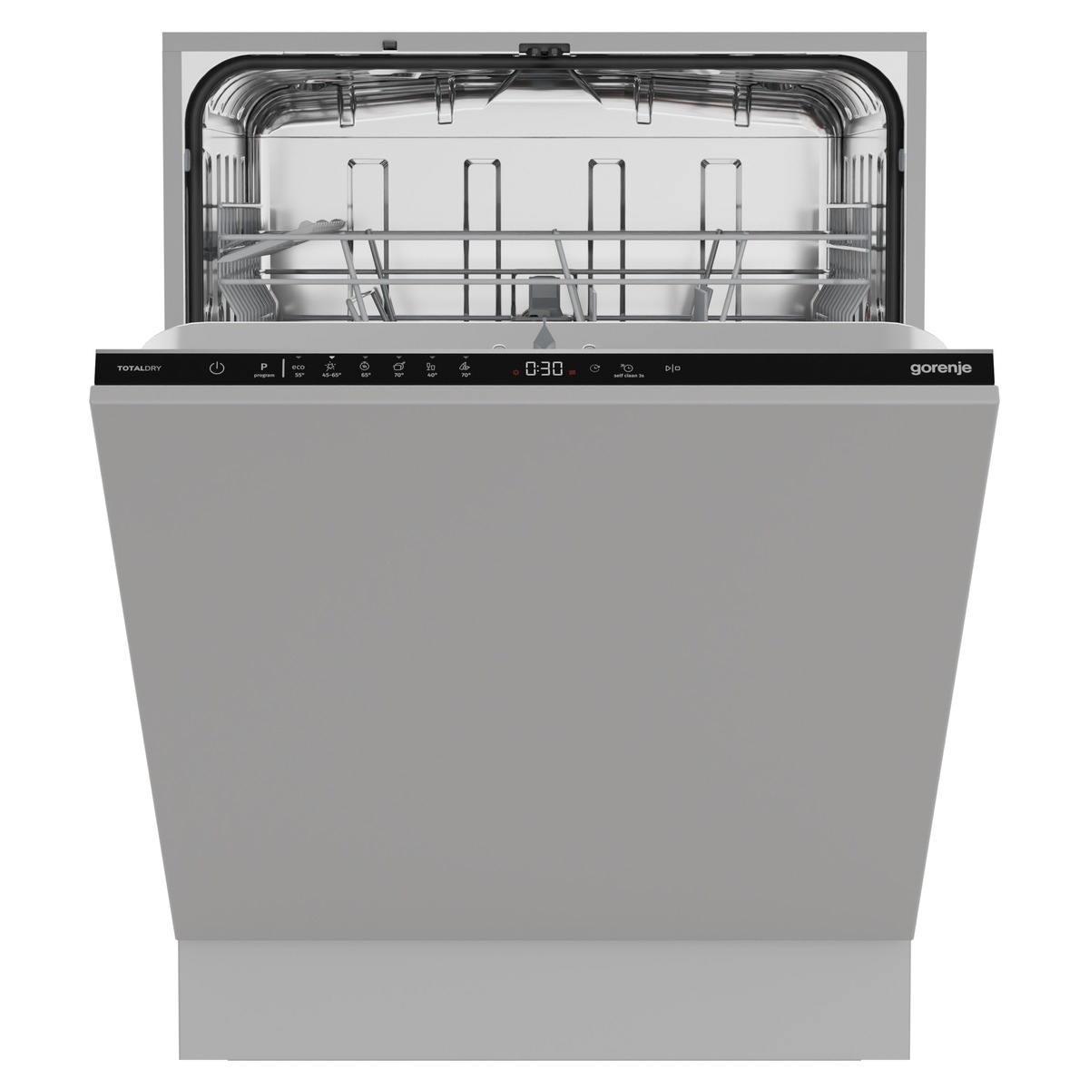 GORENJE vollintegrierbarer Geschirrspüler »GV642A65« 8,9 l 14 tlg. Maßgedecke Made in Europe, auto. Türöffnung, Hygiene Programm