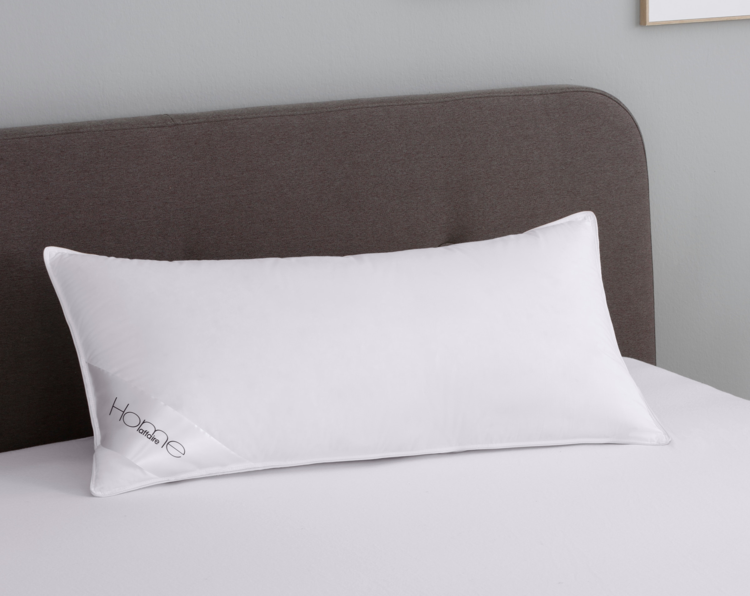 OTTO home Federkopfkissen »Litrone  Kissen  40x80 & 80x80 cm« Füllung: 70% Gänsefedern & 30% Gänsedaunen Bezug: Baumwolle 1 Stk. tlg. Kissen mit DOWNPASS zertifiziert und Made in Green