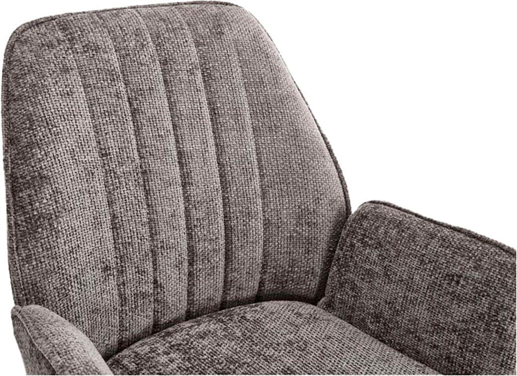 Home affaire Drehstuhl »Campanet« () 2 Stk.moderner Drehstuhl mit gepolsterten Armlehnen und Stoffbezug