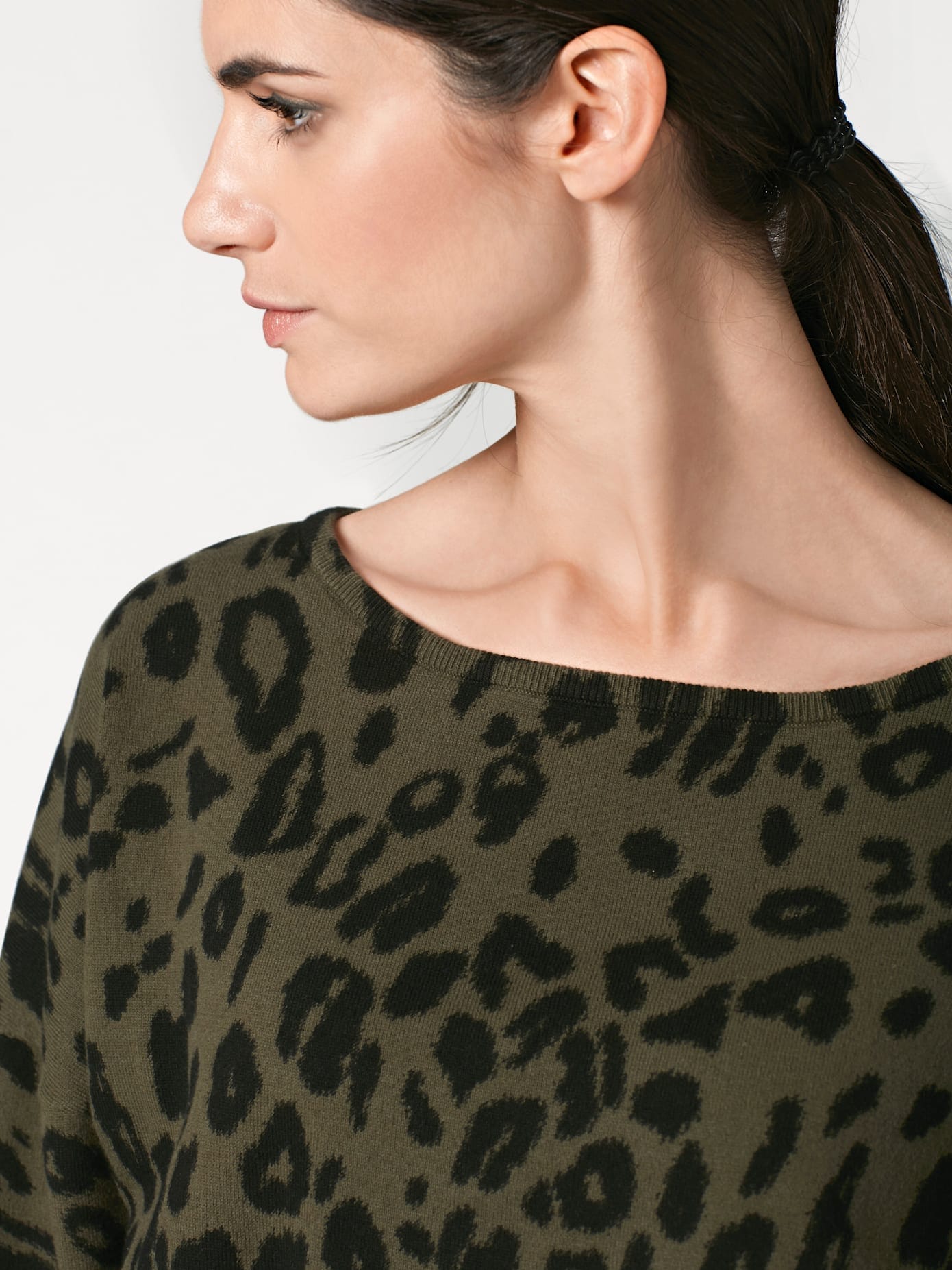heine Strickpullover »Druck-Pullover«